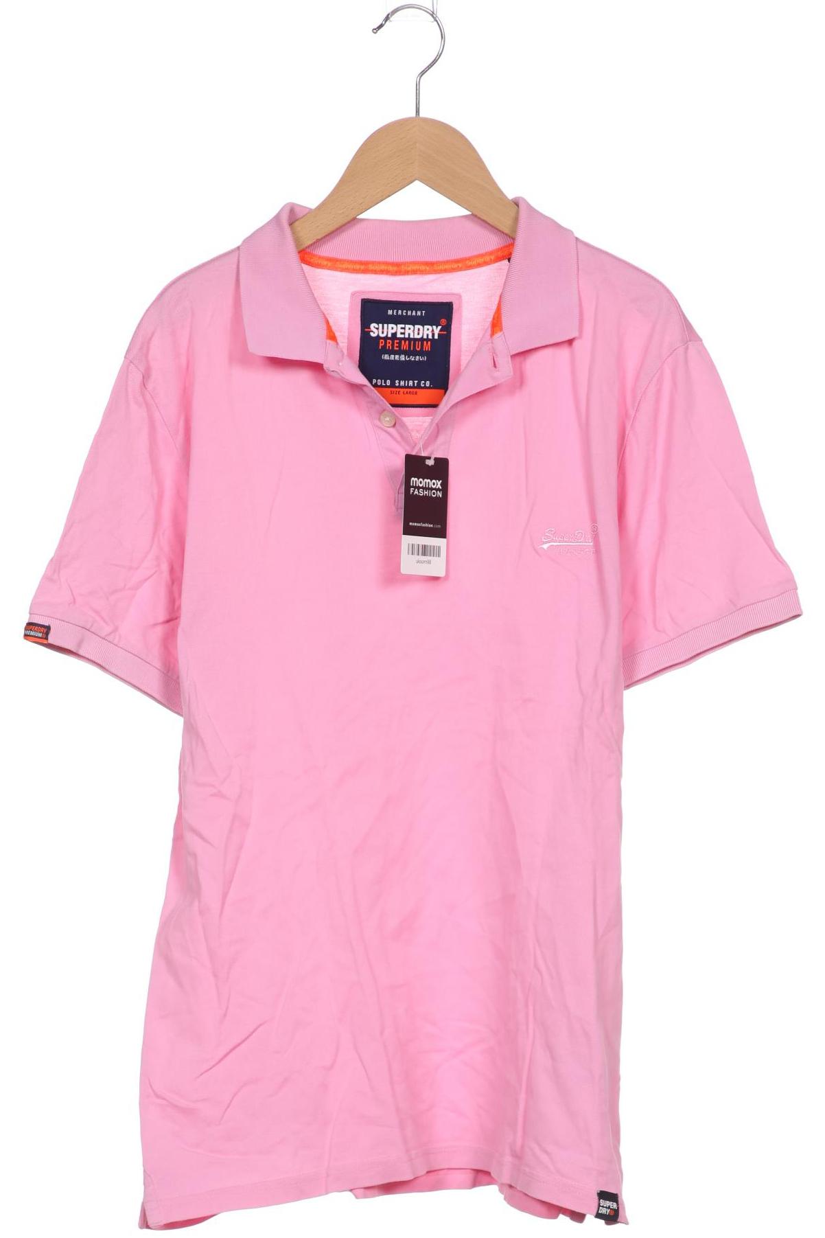 

Superdry Herren Poloshirt, pink, Gr. 52