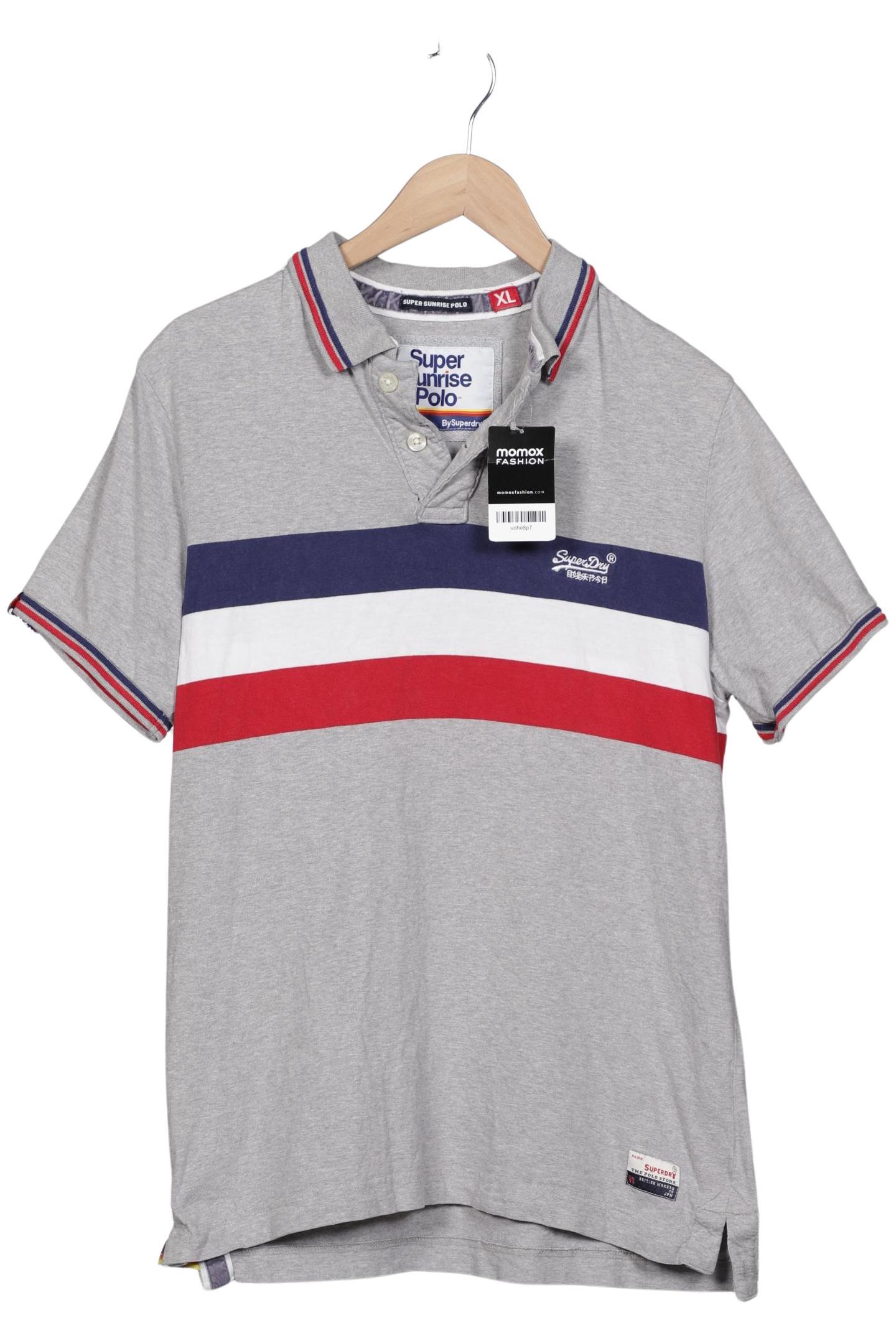 

Superdry Herren Poloshirt, grau, Gr. 54