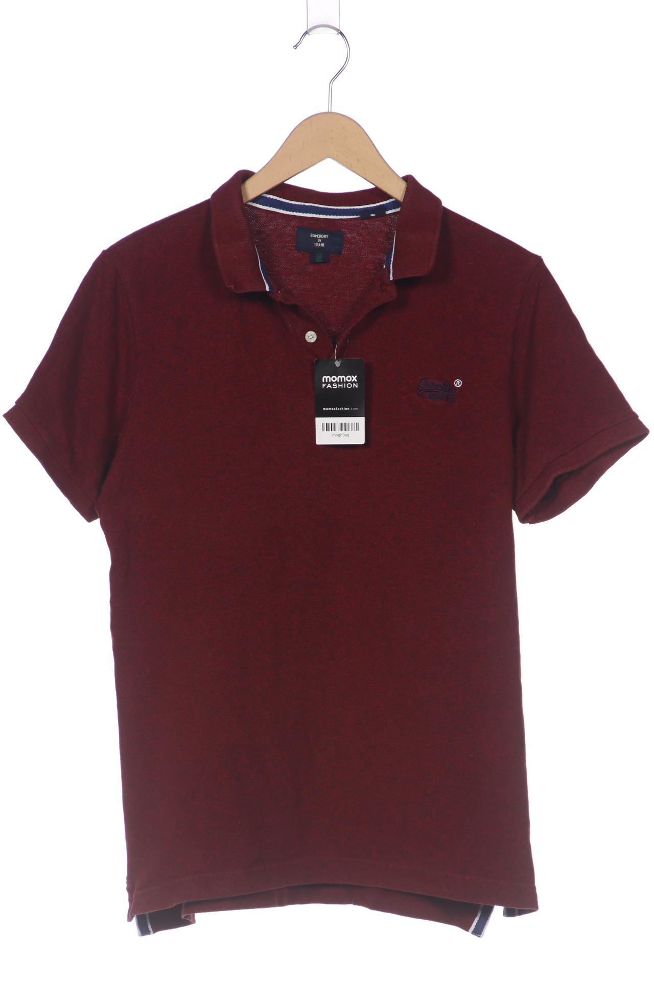 

Superdry Herren Poloshirt, bordeaux, Gr. 54