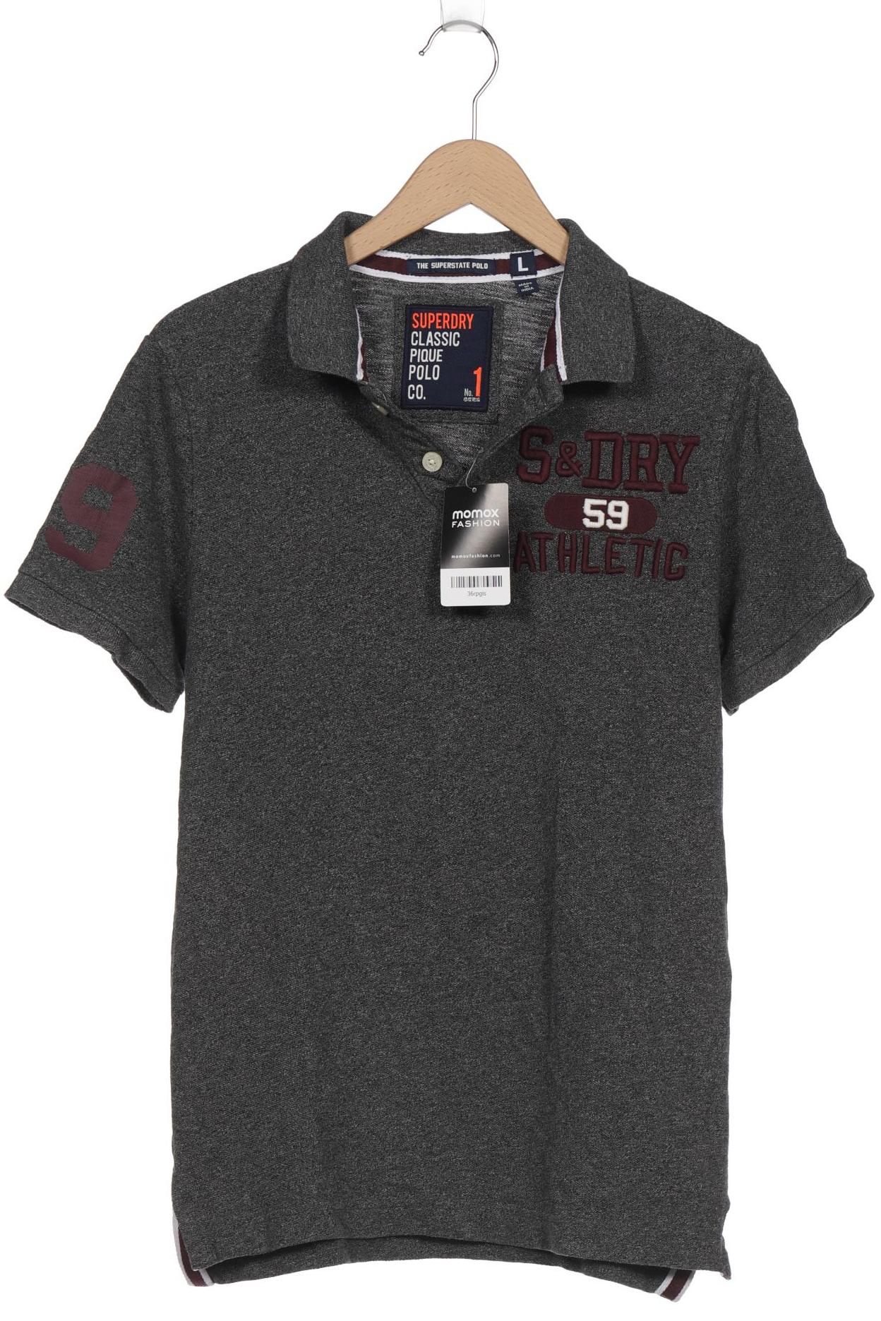 

Superdry Herren Poloshirt, grau