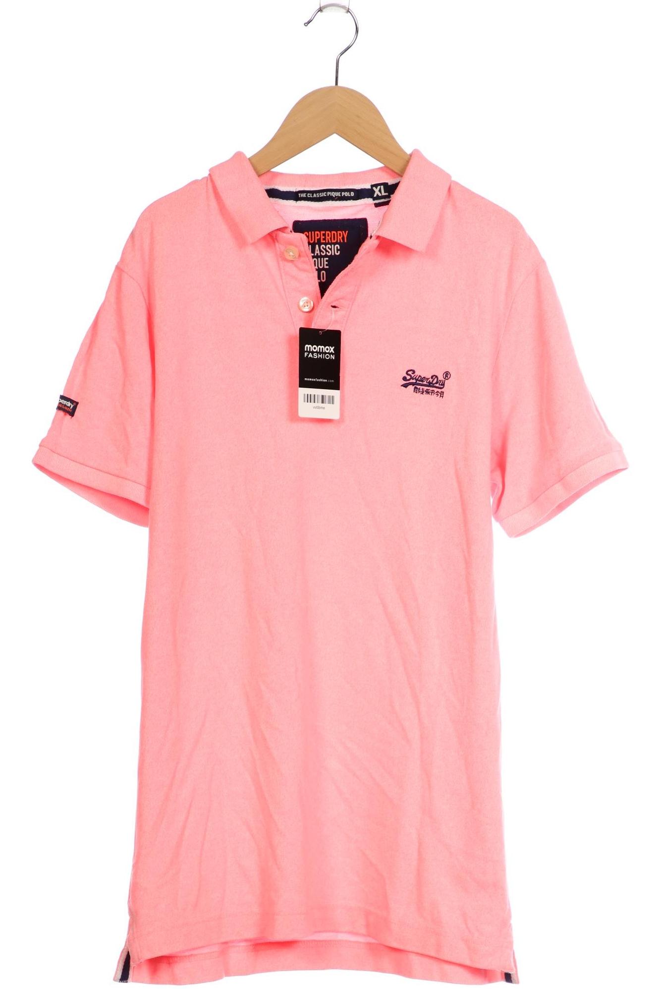 

Superdry Herren Poloshirt, pink, Gr. 54