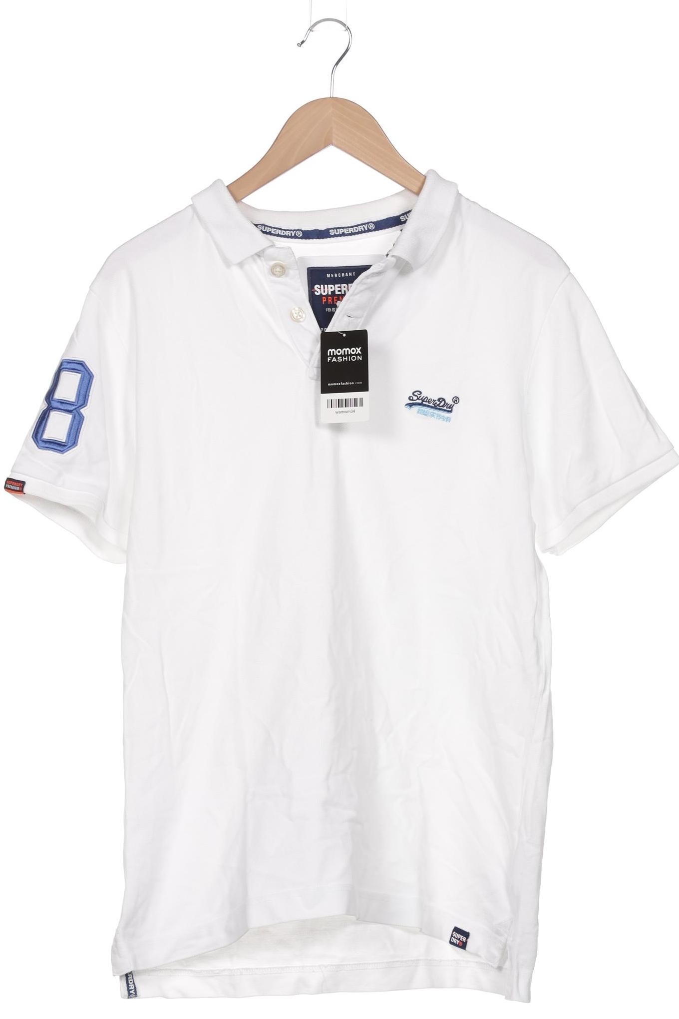 

Superdry Herren Poloshirt, weiß, Gr. 54