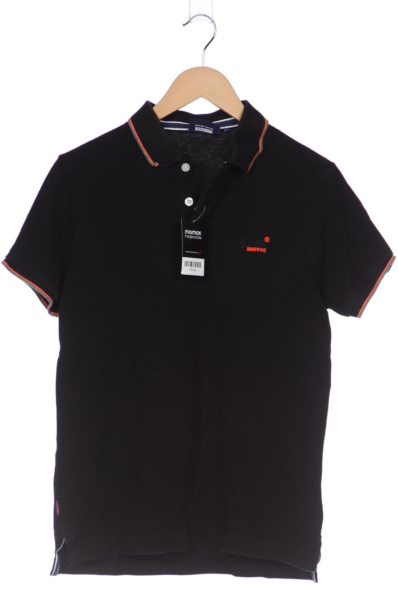 

Superdry Herren Poloshirt, schwarz, Gr. 48