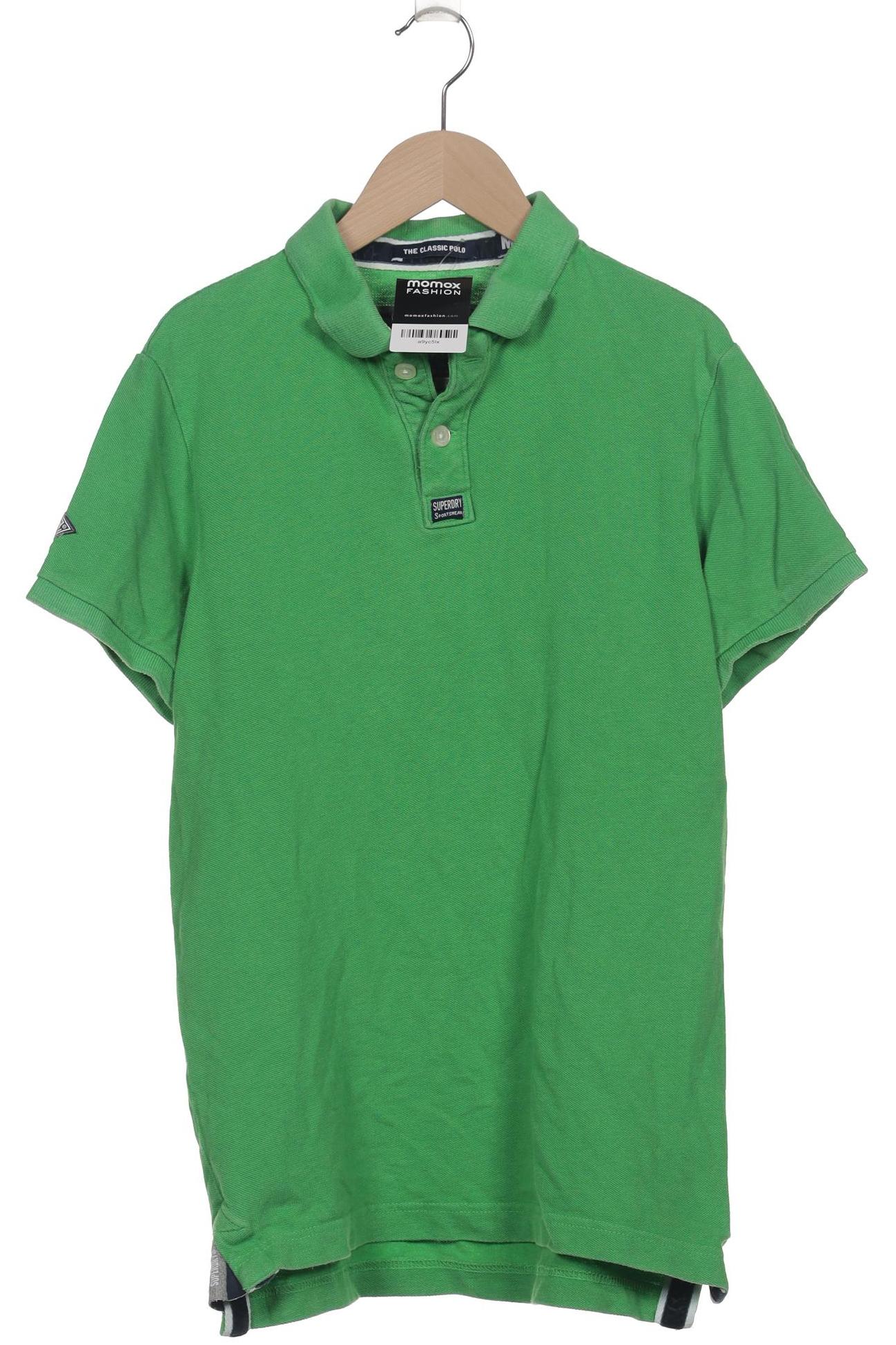 

Superdry Herren Poloshirt, grün, Gr. 48