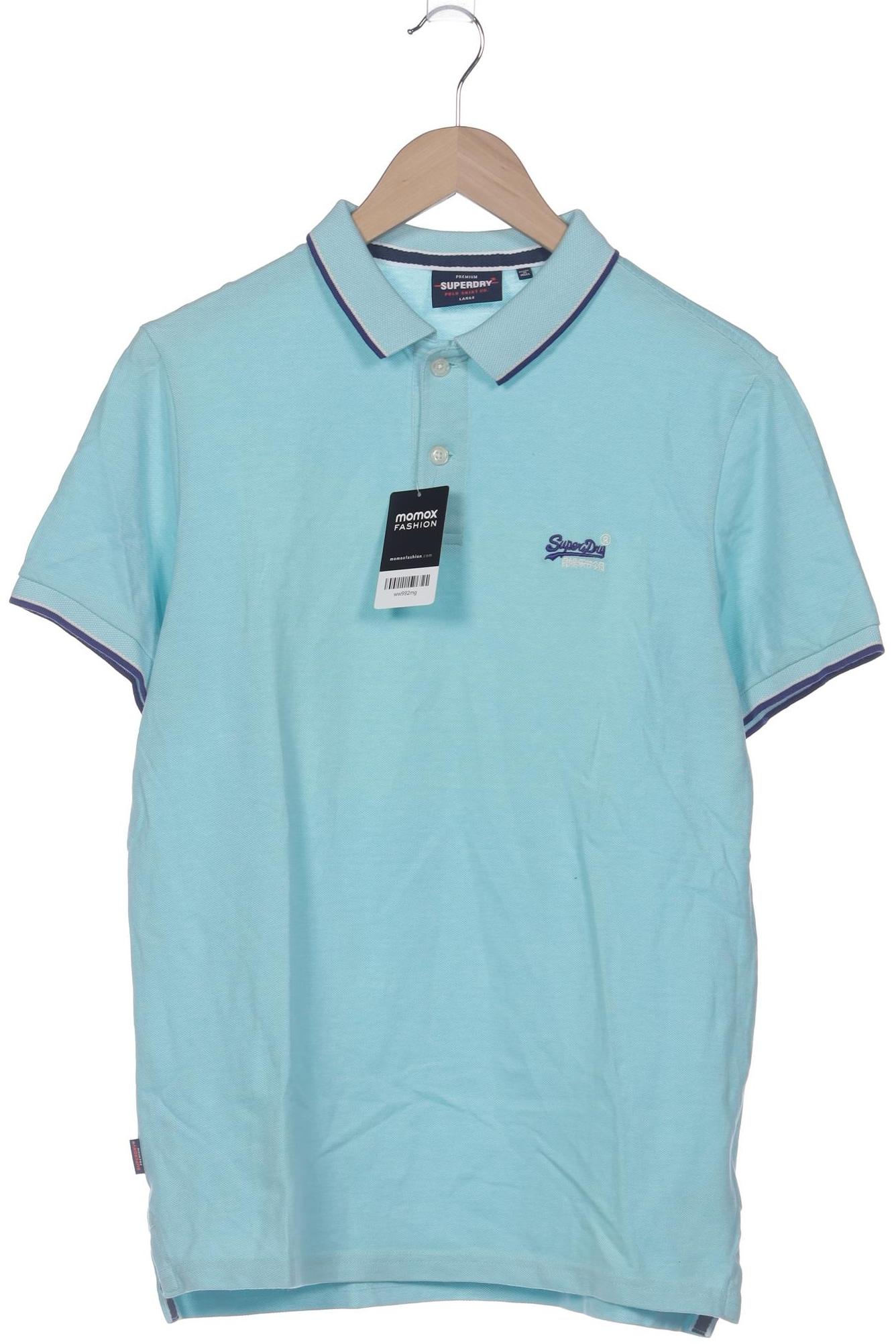 

Superdry Herren Poloshirt, türkis, Gr. 52