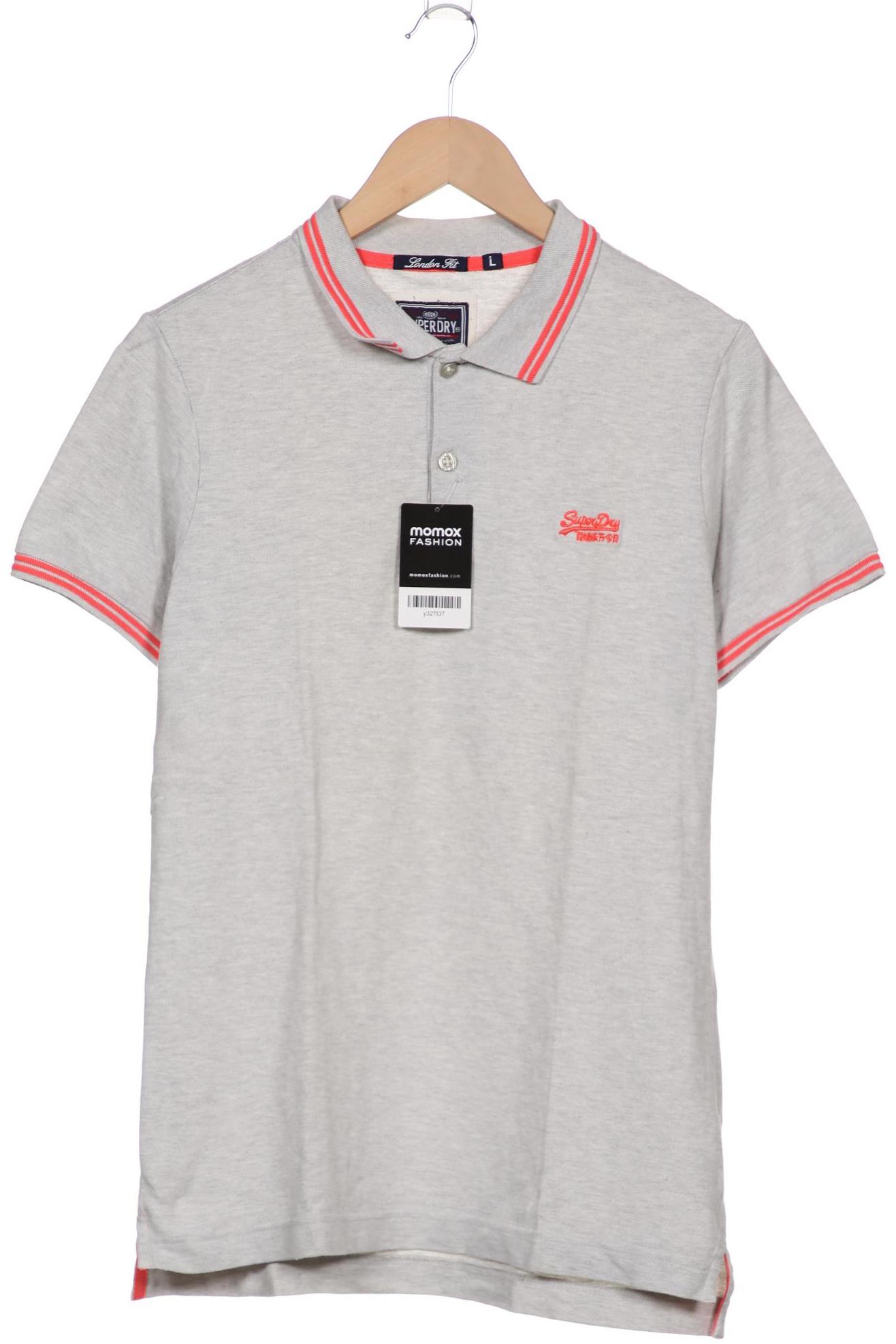 

Superdry Herren Poloshirt, grau