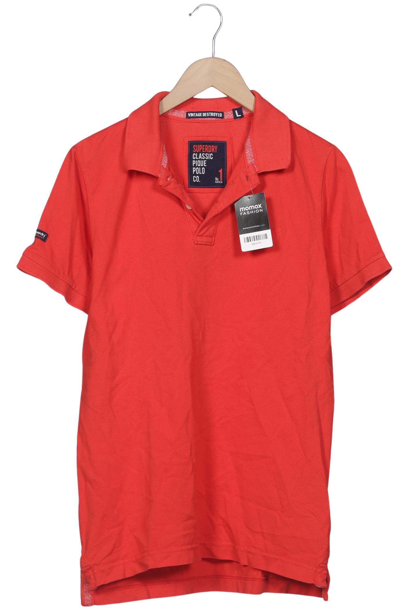 

Superdry Herren Poloshirt, rot, Gr. 52