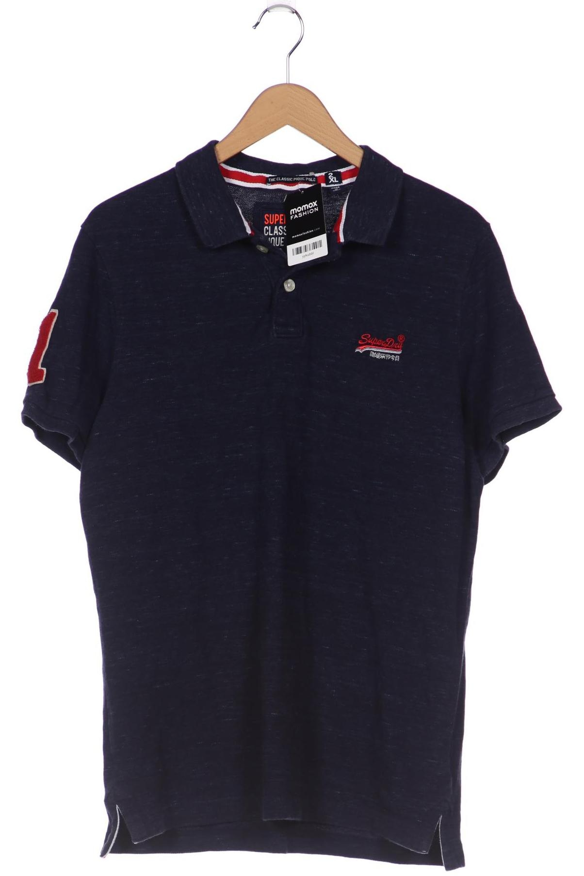 

Superdry Herren Poloshirt, marineblau