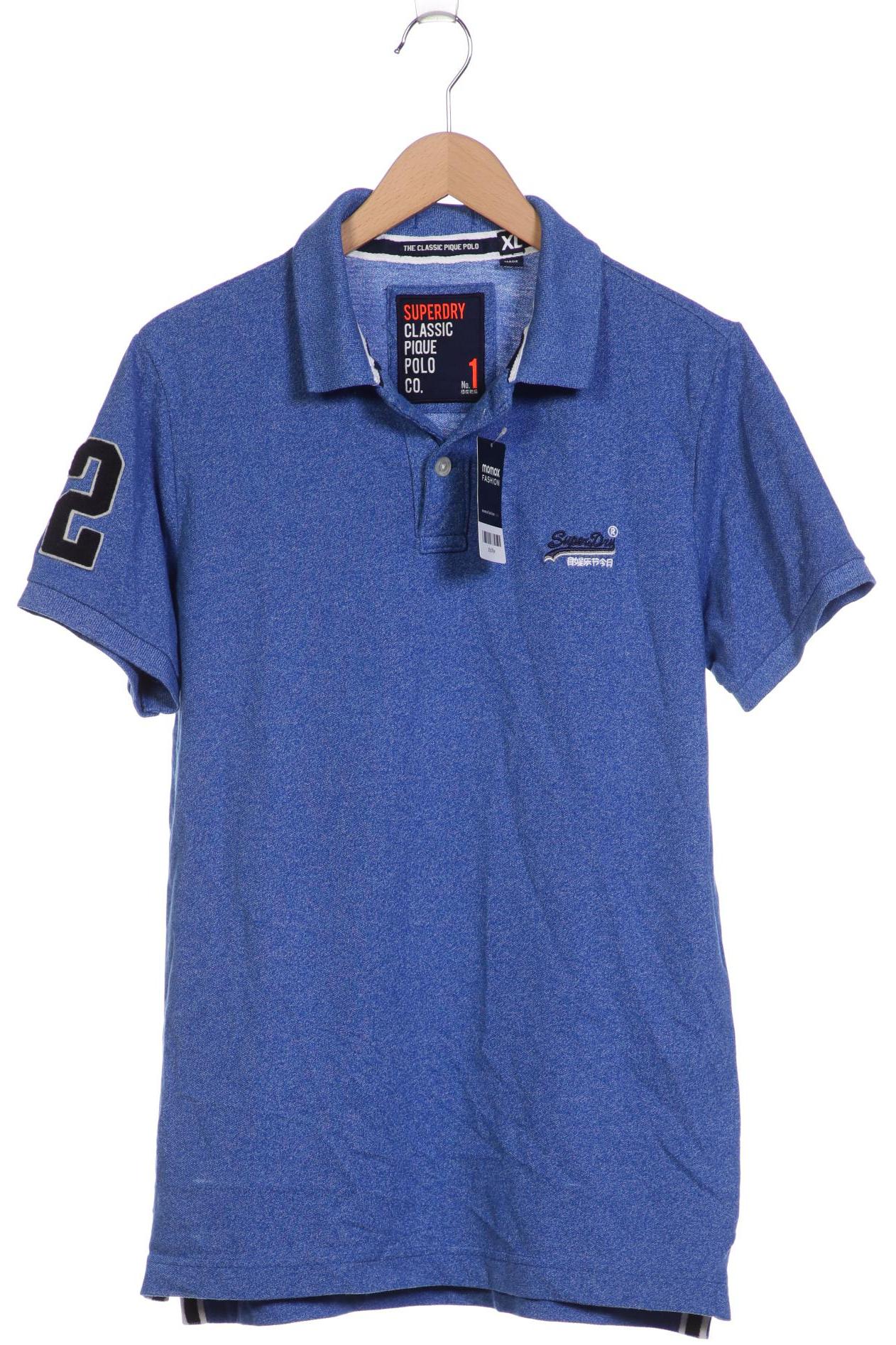 

Superdry Herren Poloshirt, blau, Gr. 54