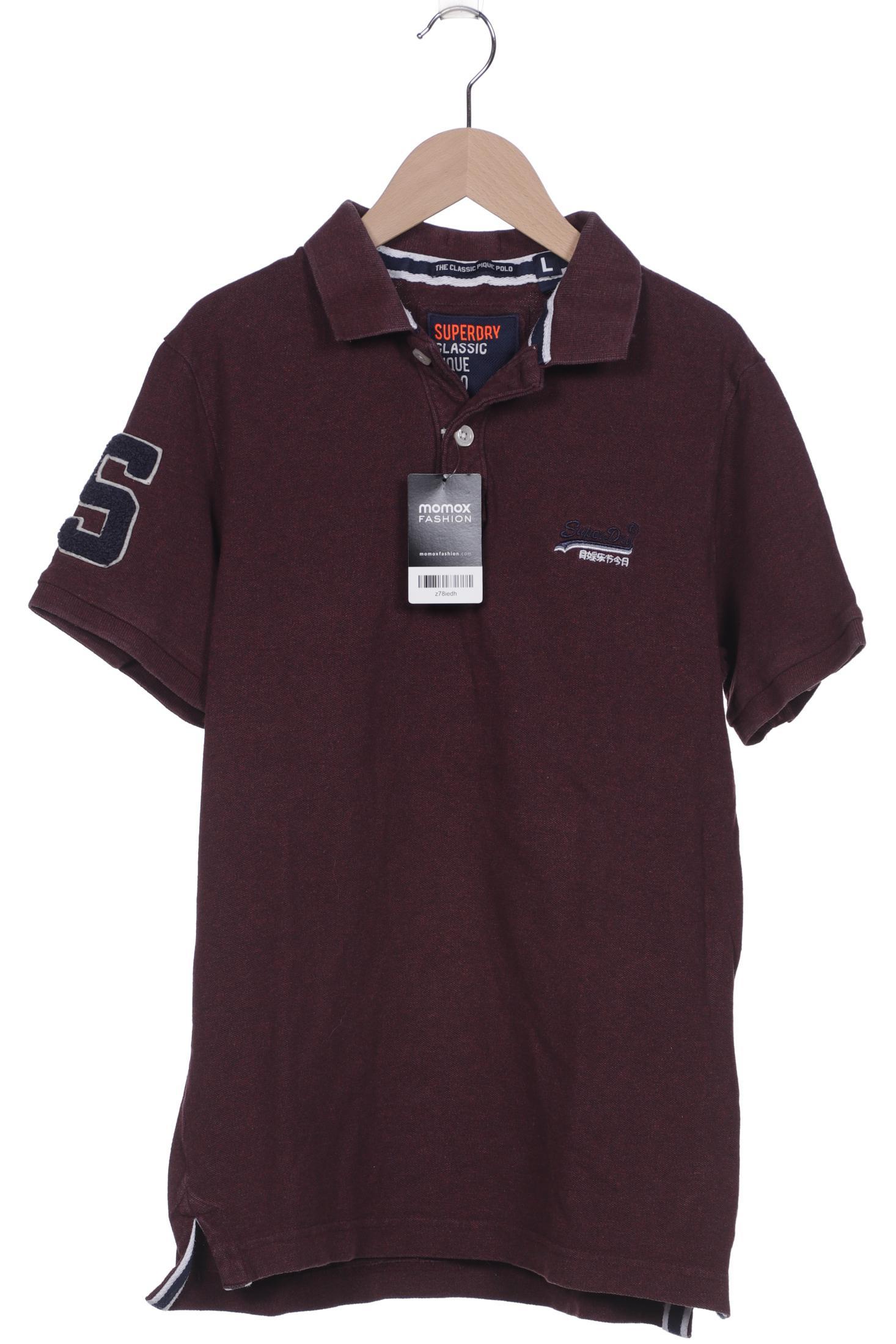 

Superdry Herren Poloshirt, bordeaux