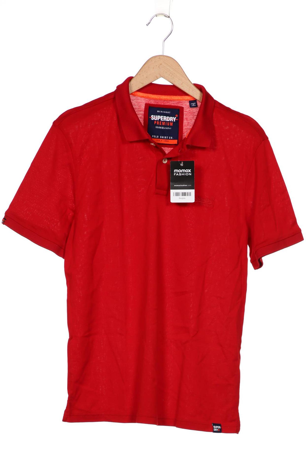 

Superdry Herren Poloshirt, rot