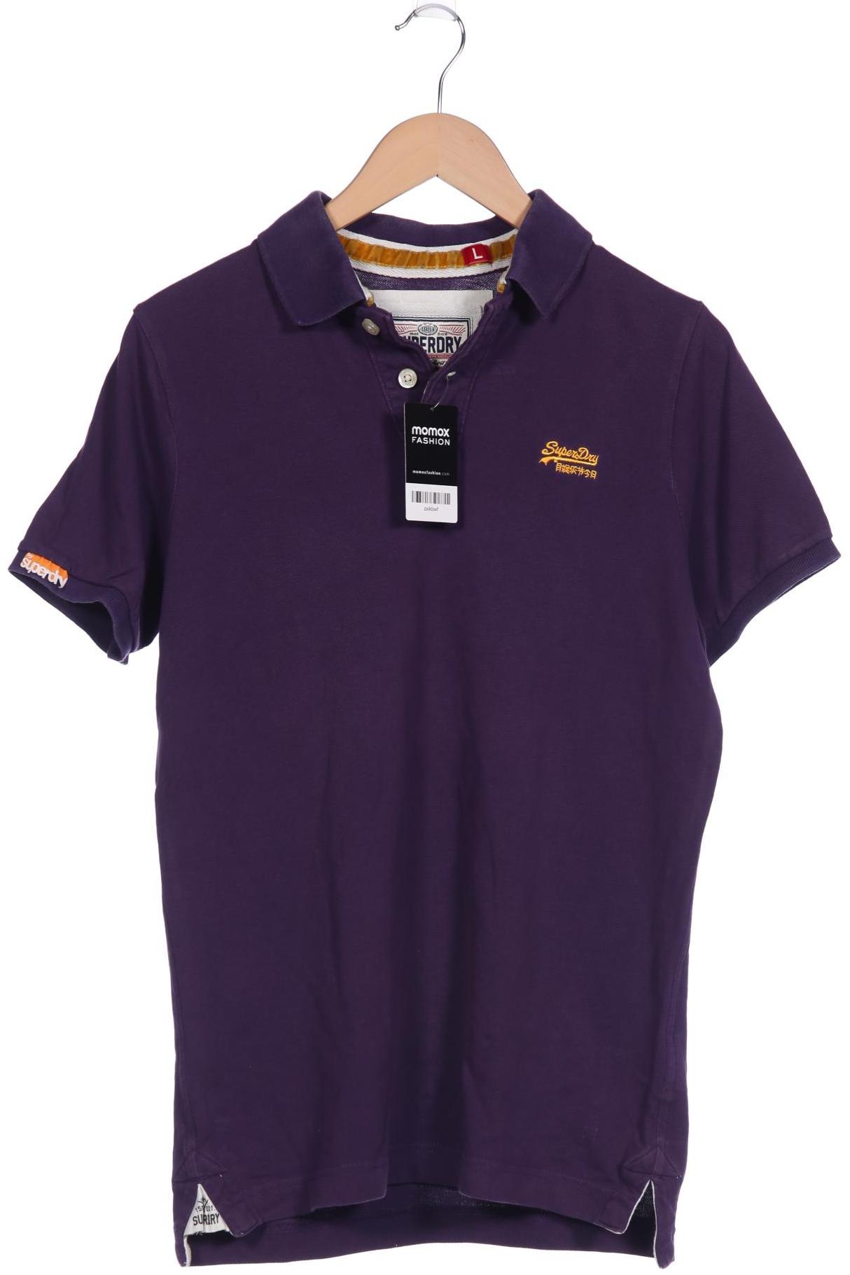 

Superdry Herren Poloshirt, flieder