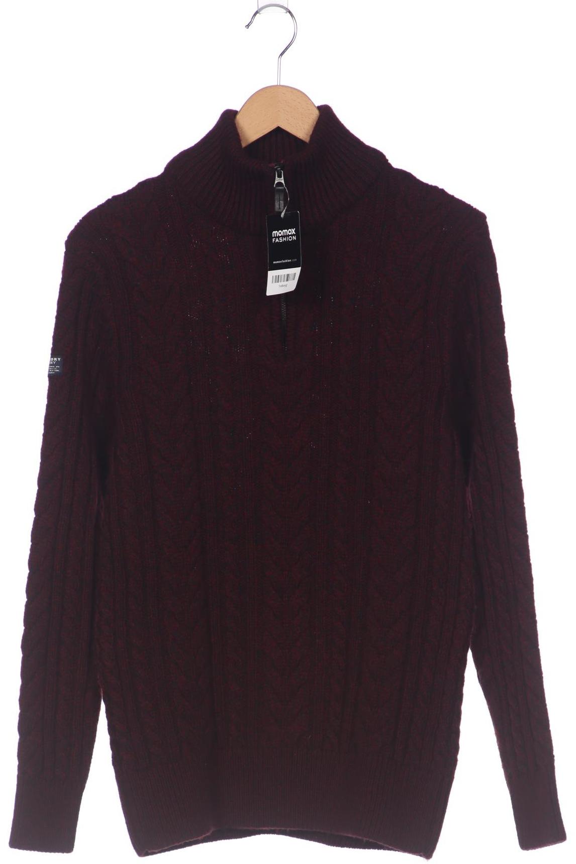 

Superdry Herren Pullover, bordeaux, Gr. 52
