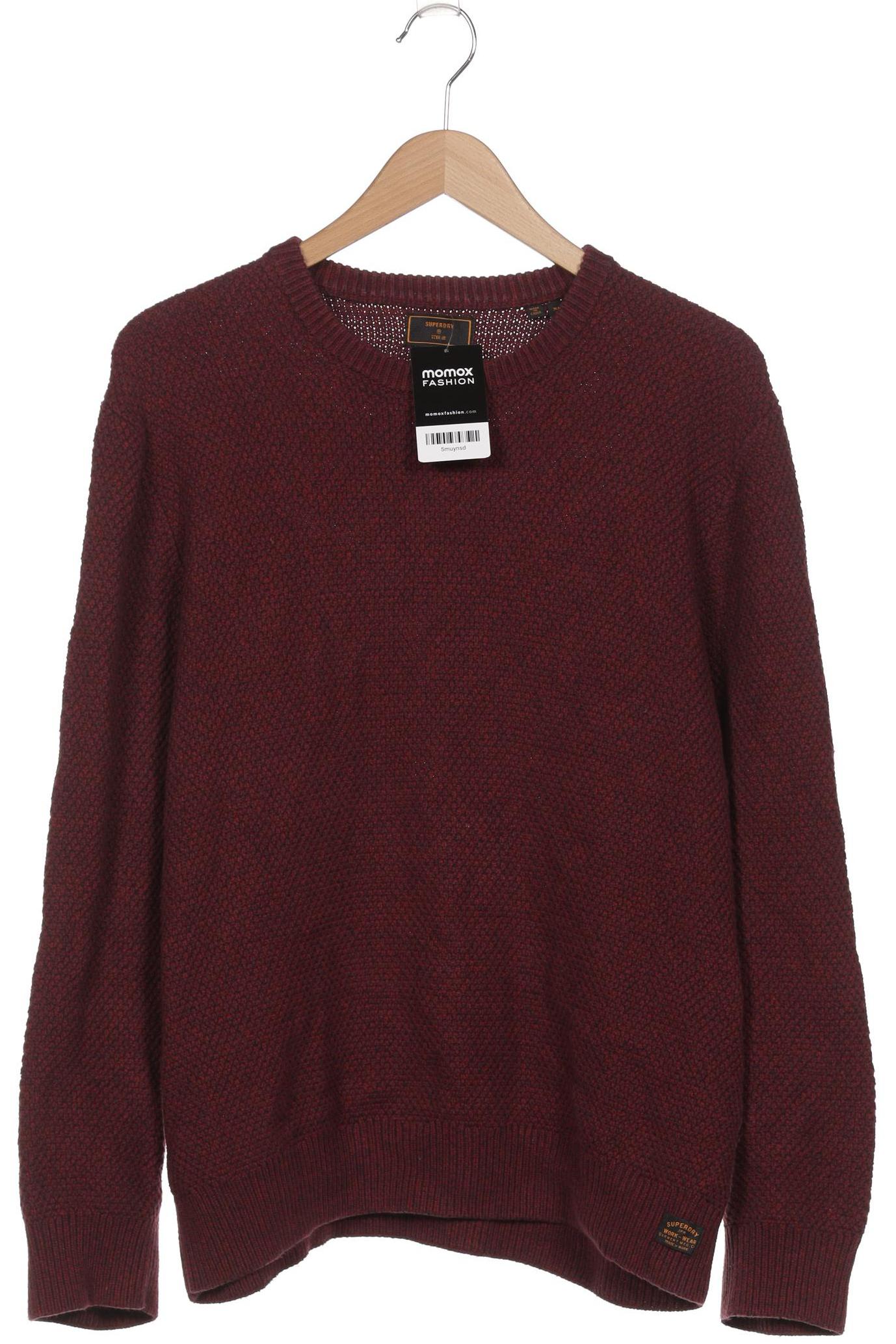 

Superdry Herren Pullover, bordeaux, Gr. 54