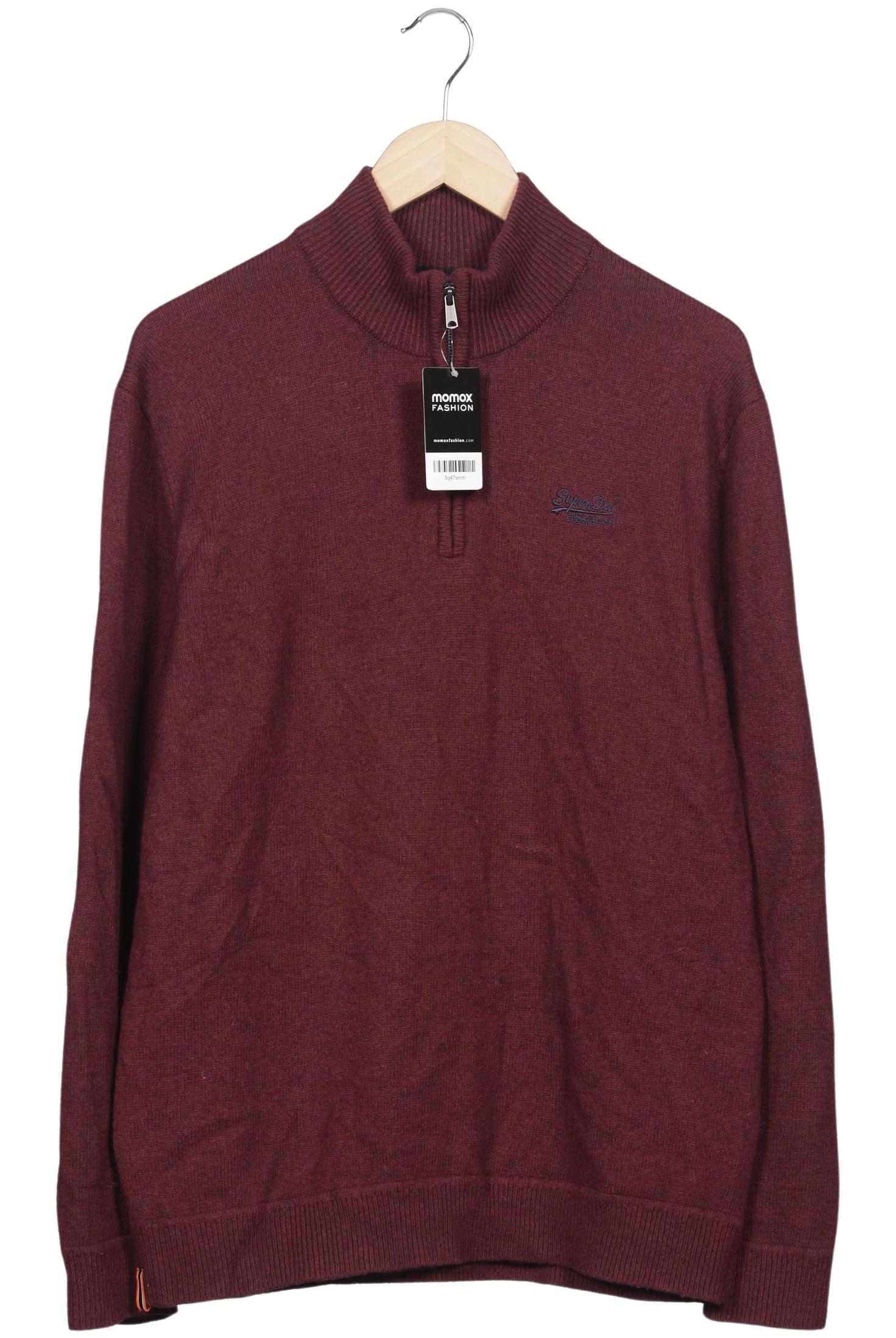

Superdry Herren Pullover, bordeaux, Gr. 56