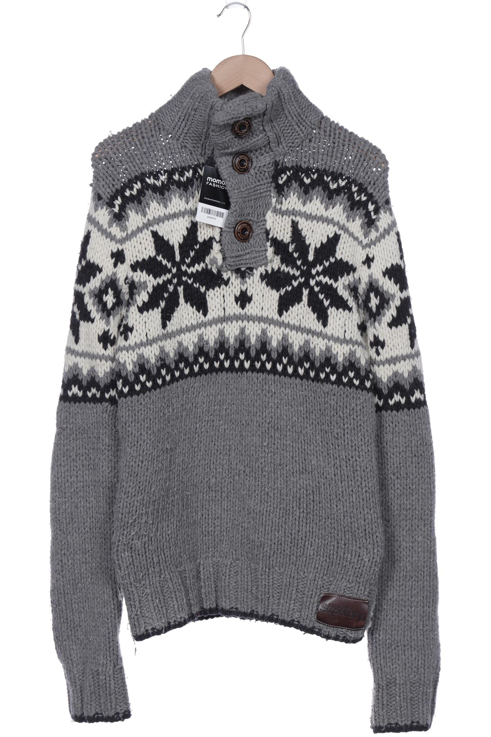 

Superdry Herren Pullover, grau, Gr. 52