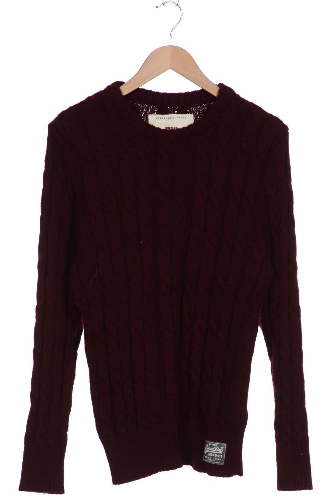 

Superdry Herren Pullover, bordeaux, Gr. 54