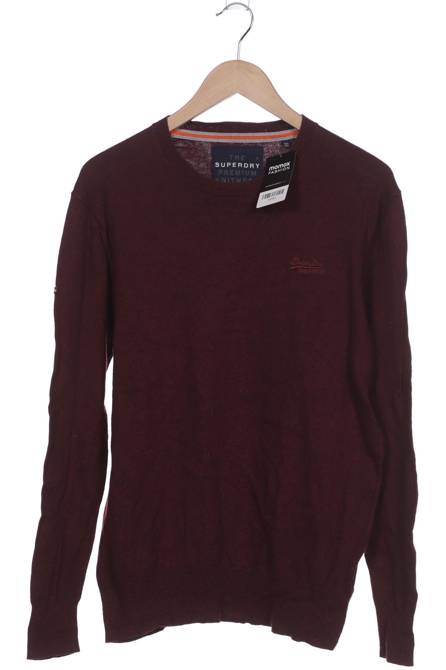 

Superdry Herren Pullover, bordeaux, Gr. 52