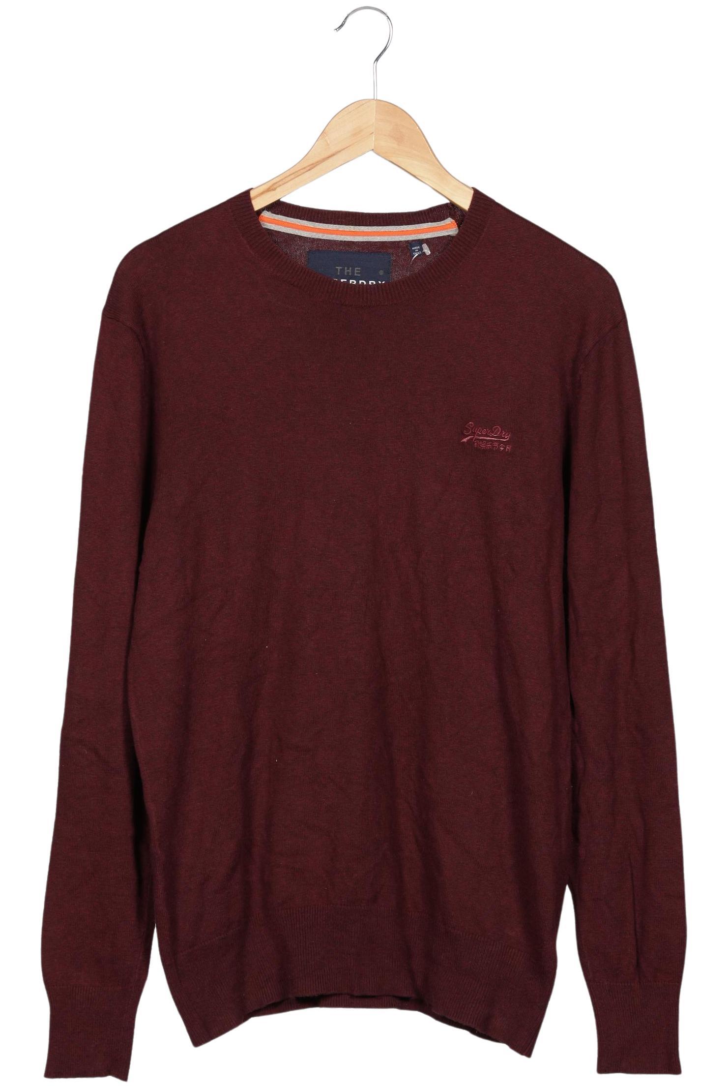 

Superdry Herren Pullover, bordeaux, Gr. 48