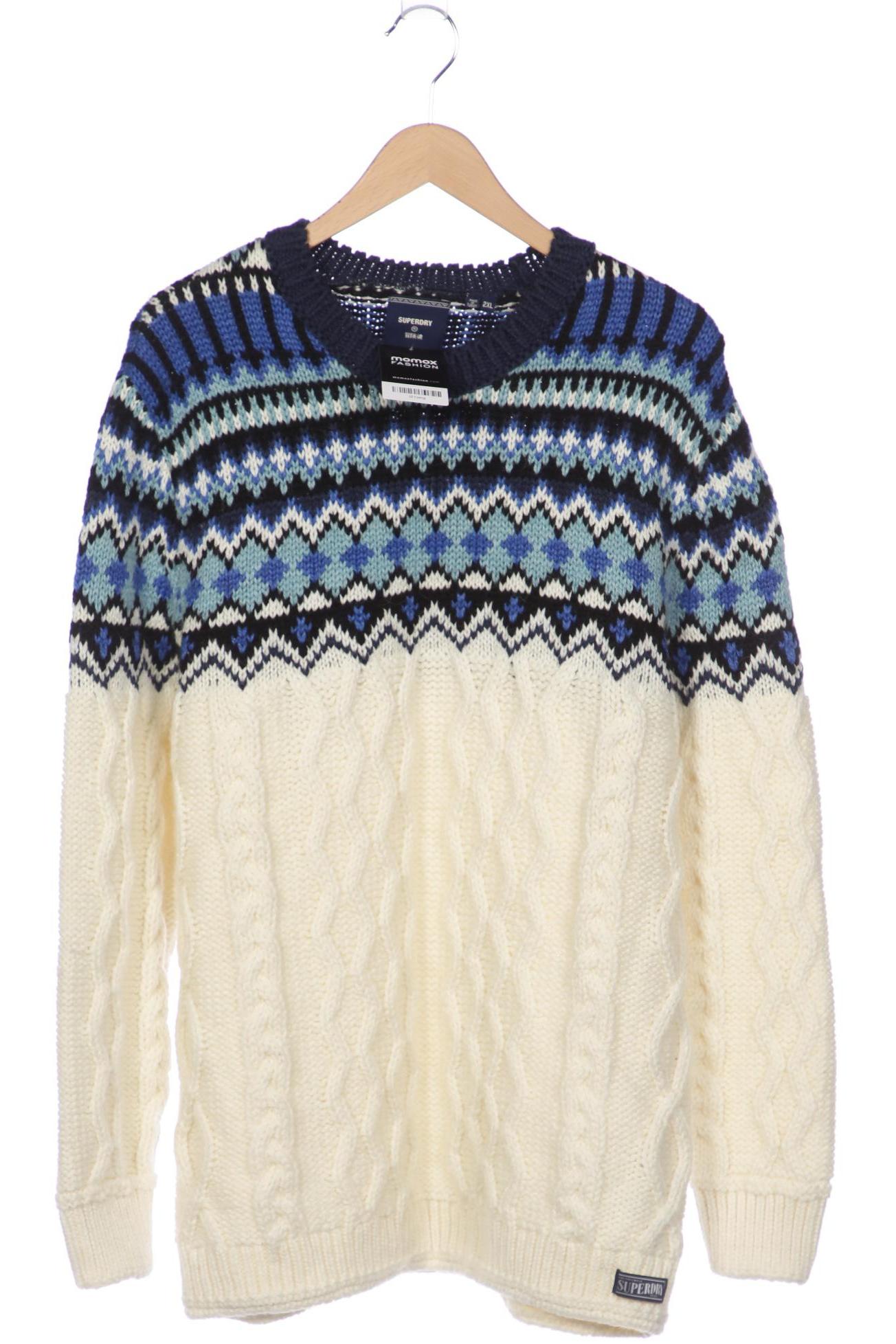 

Superdry Herren Pullover, cremeweiß