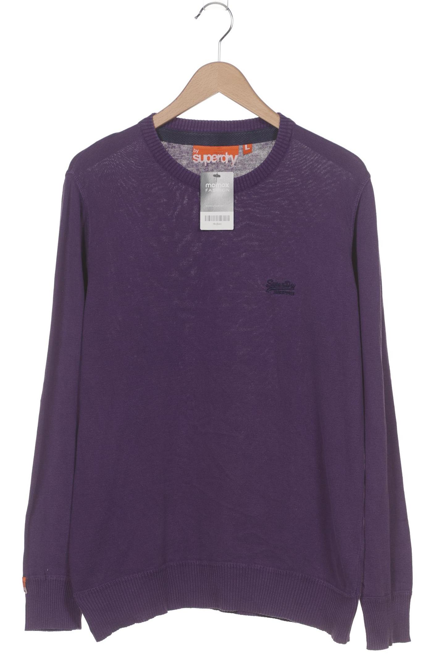 

Superdry Herren Pullover, flieder, Gr. 52