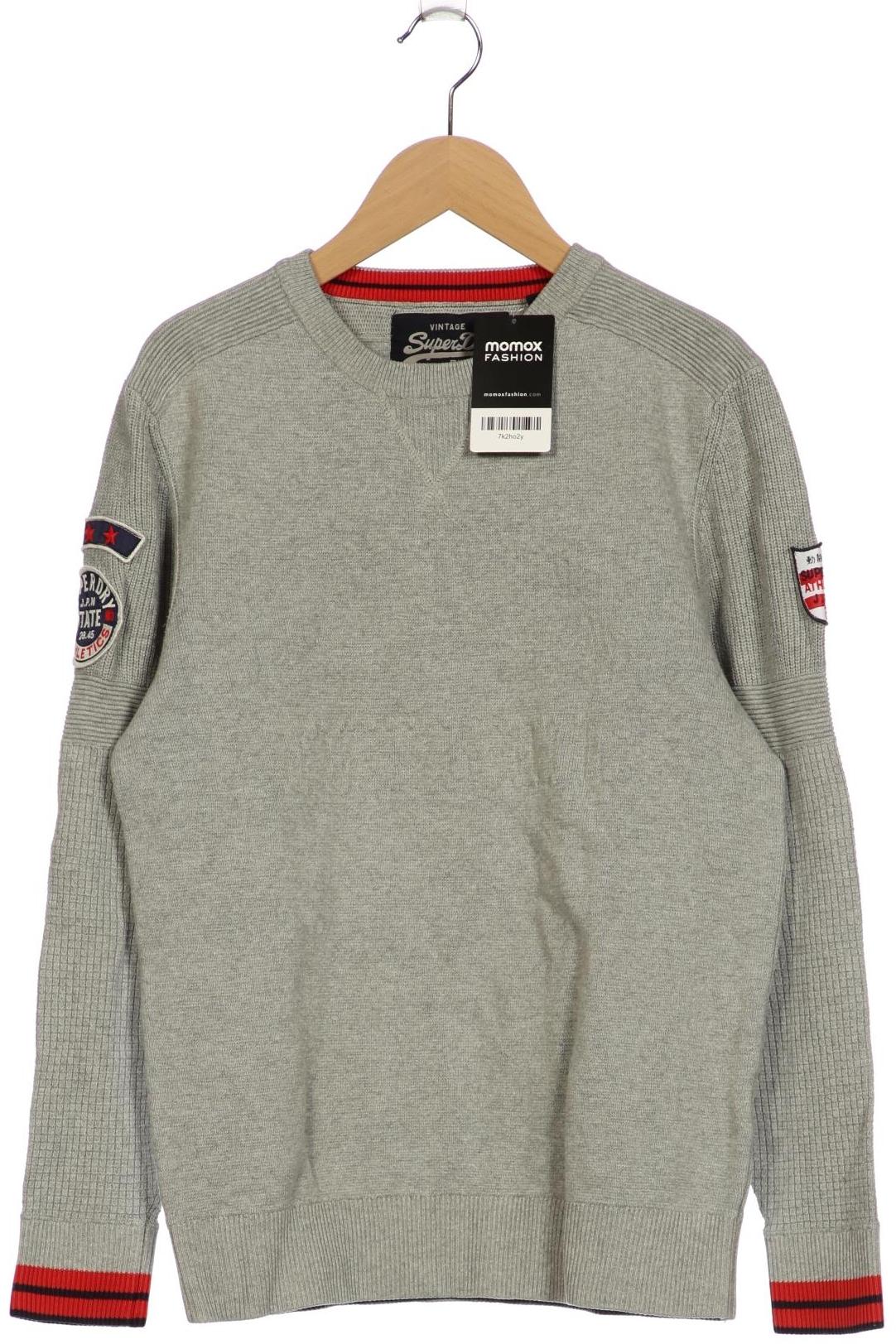 

Superdry Herren Pullover, grau, Gr. 48