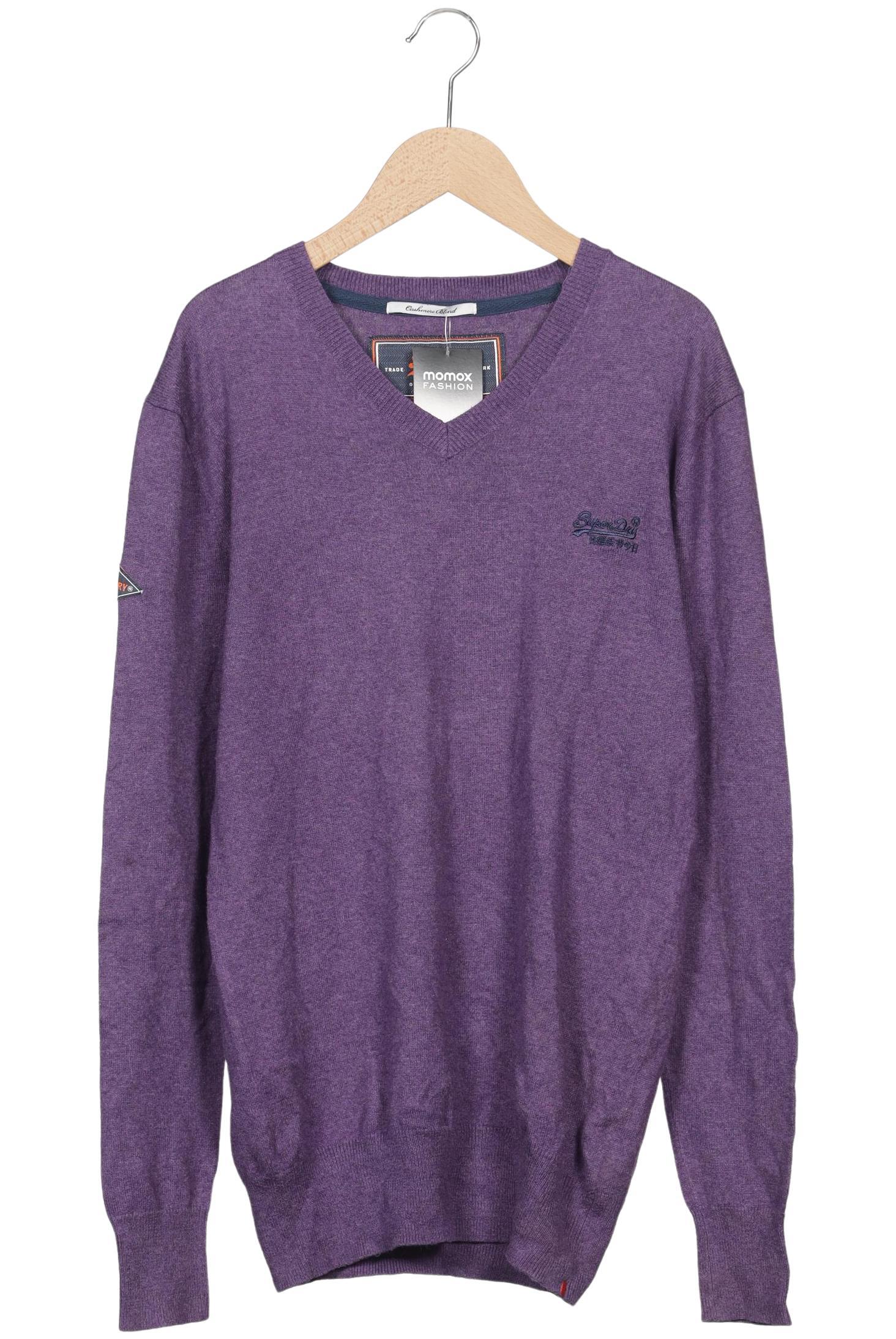 

Superdry Herren Pullover, flieder, Gr. 46