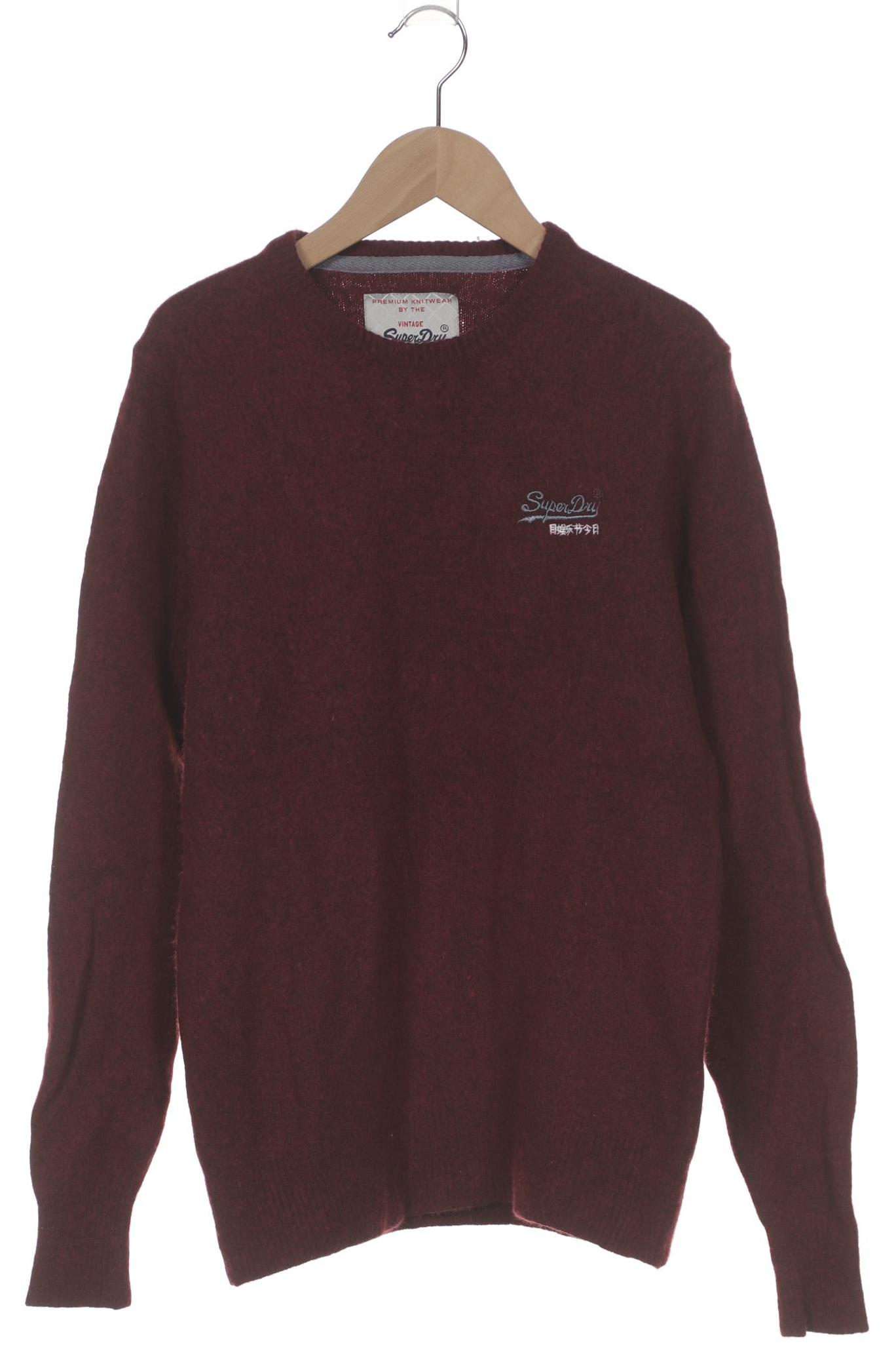 

Superdry Herren Pullover, bordeaux, Gr. 48