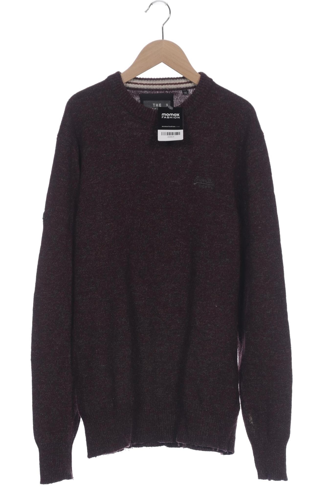 

Superdry Herren Pullover, bordeaux, Gr. 52