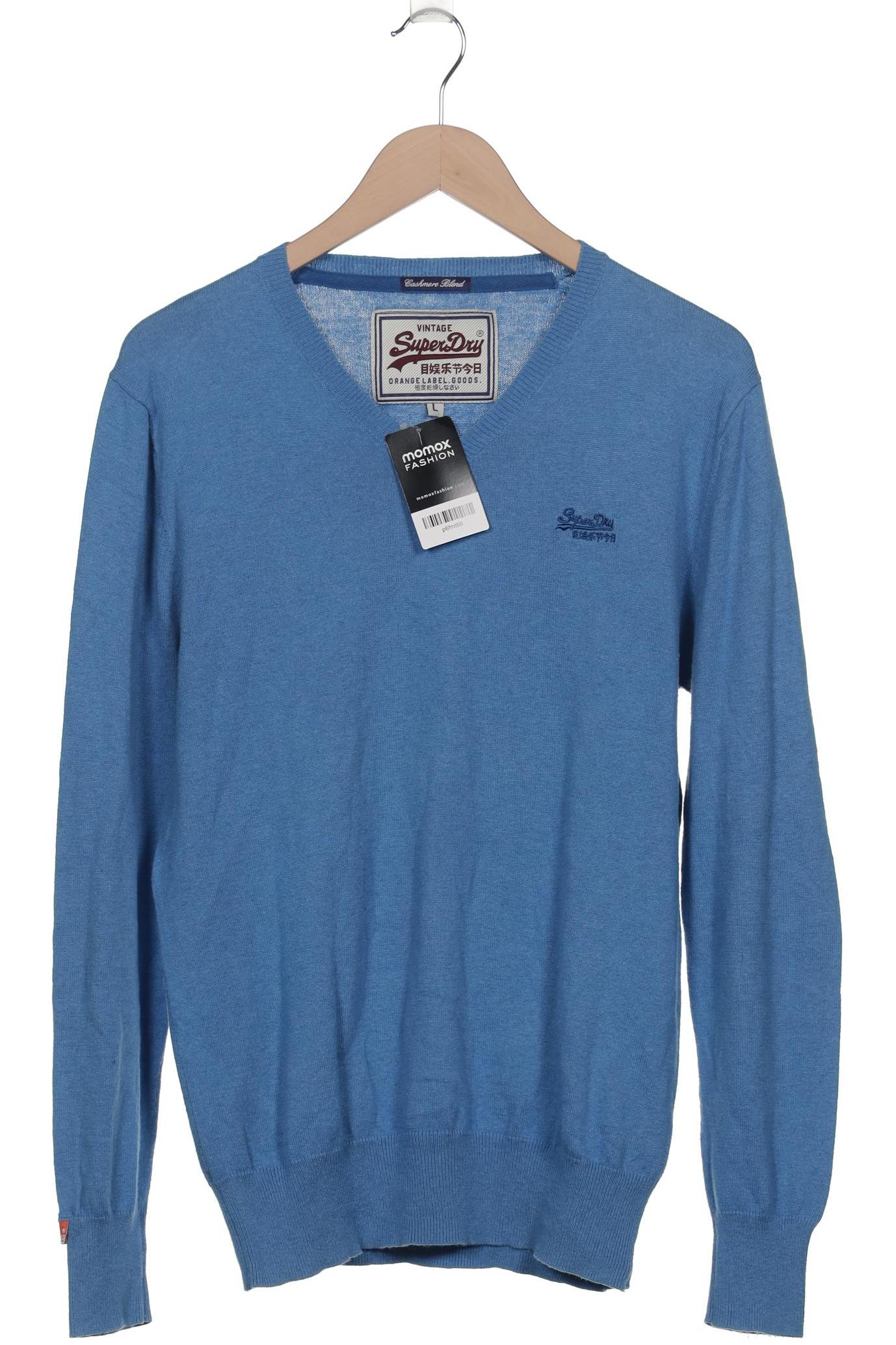 

Superdry Herren Pullover, blau, Gr. 52
