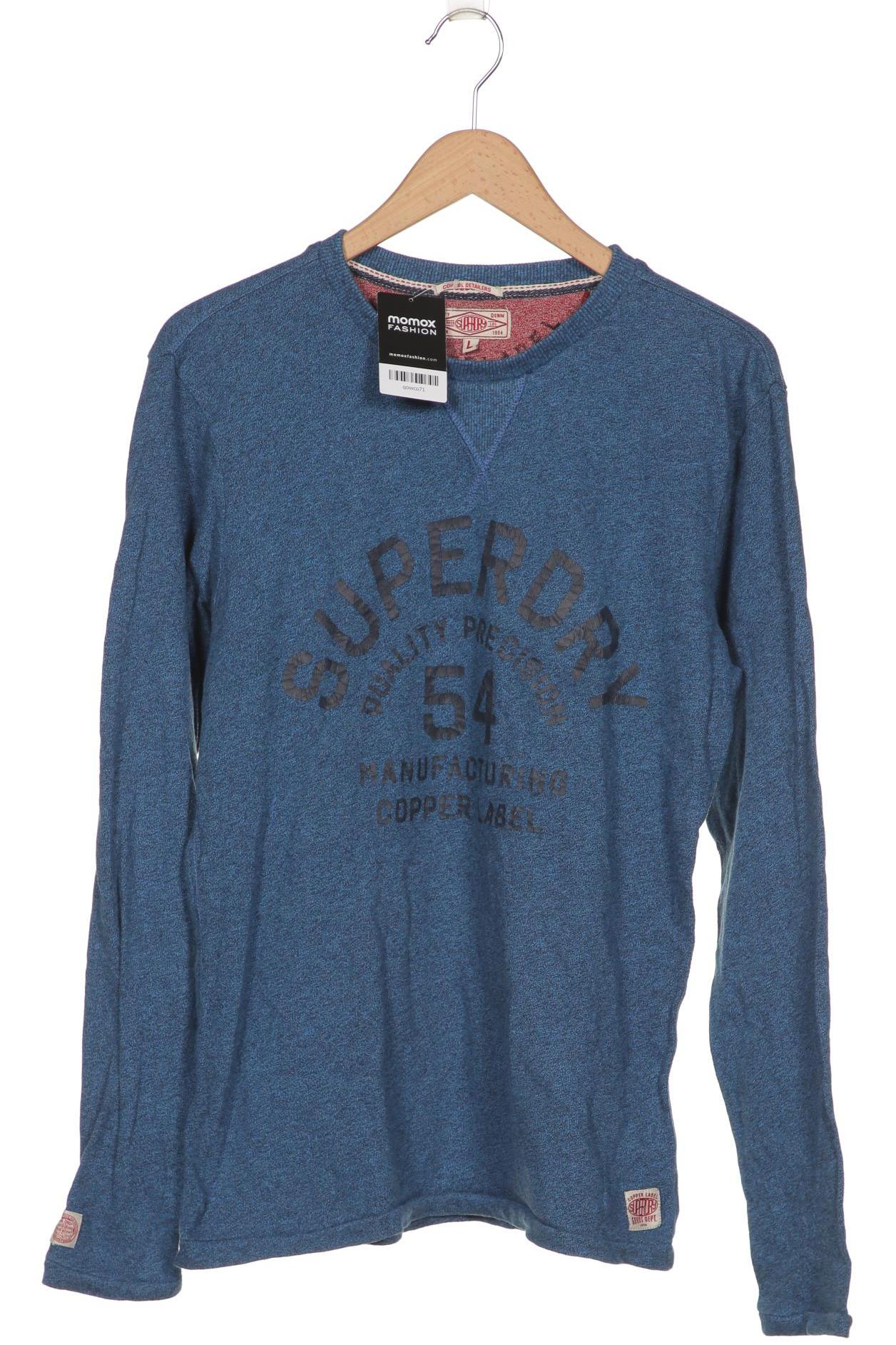 

Superdry Herren Pullover, blau, Gr. 52
