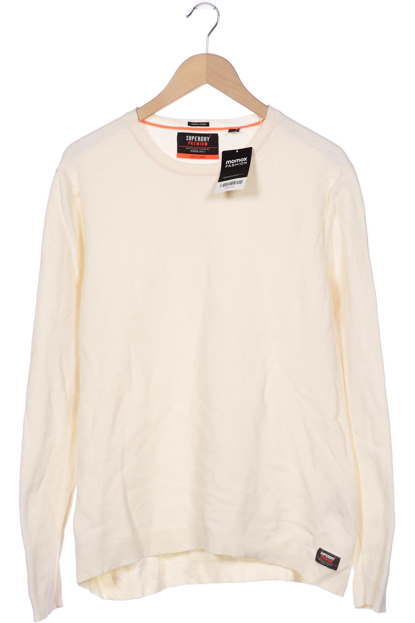 

Superdry Herren Pullover, cremeweiß