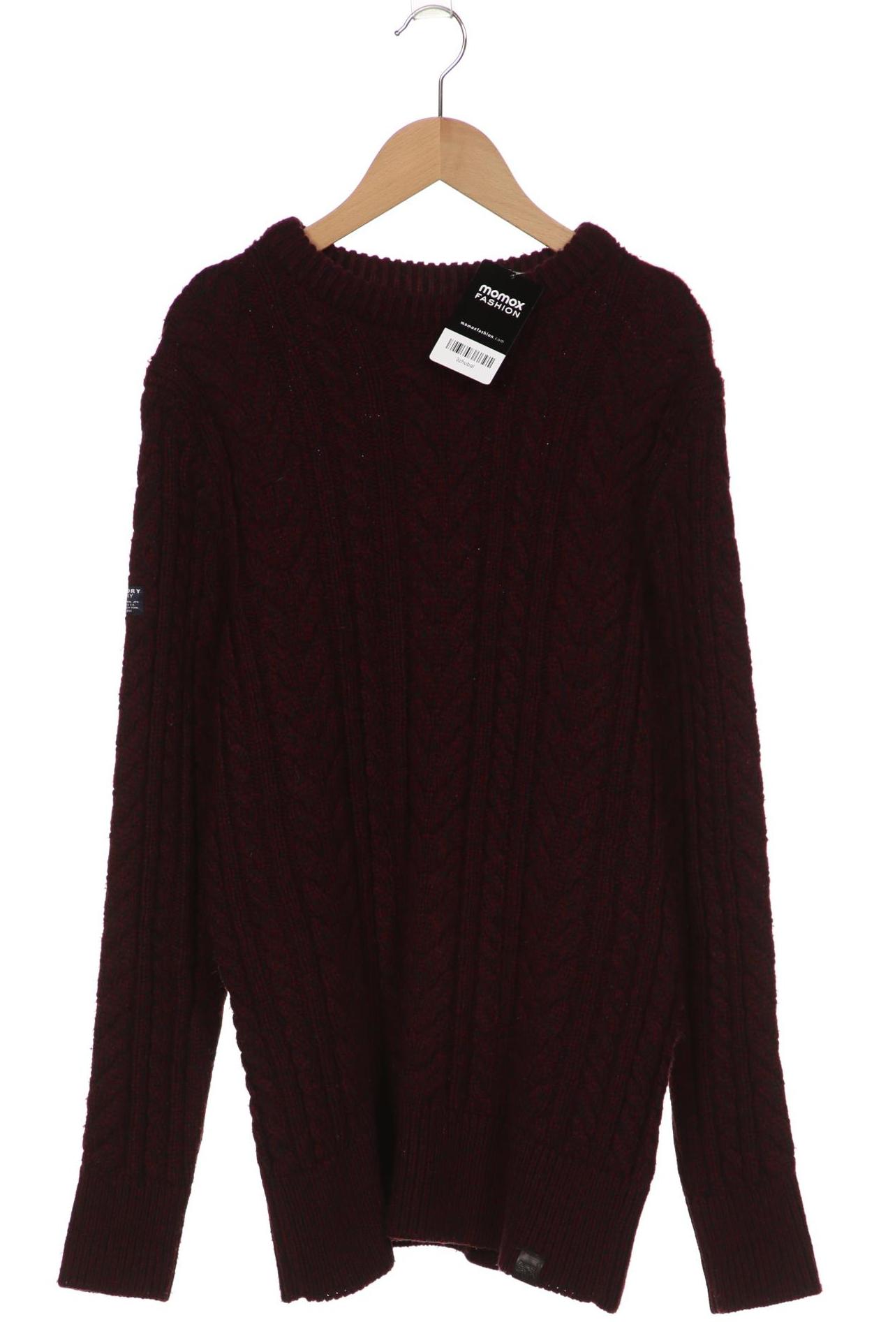 Thumbnail - Superdry Herren Pullover, bordeaux, Gr. 52