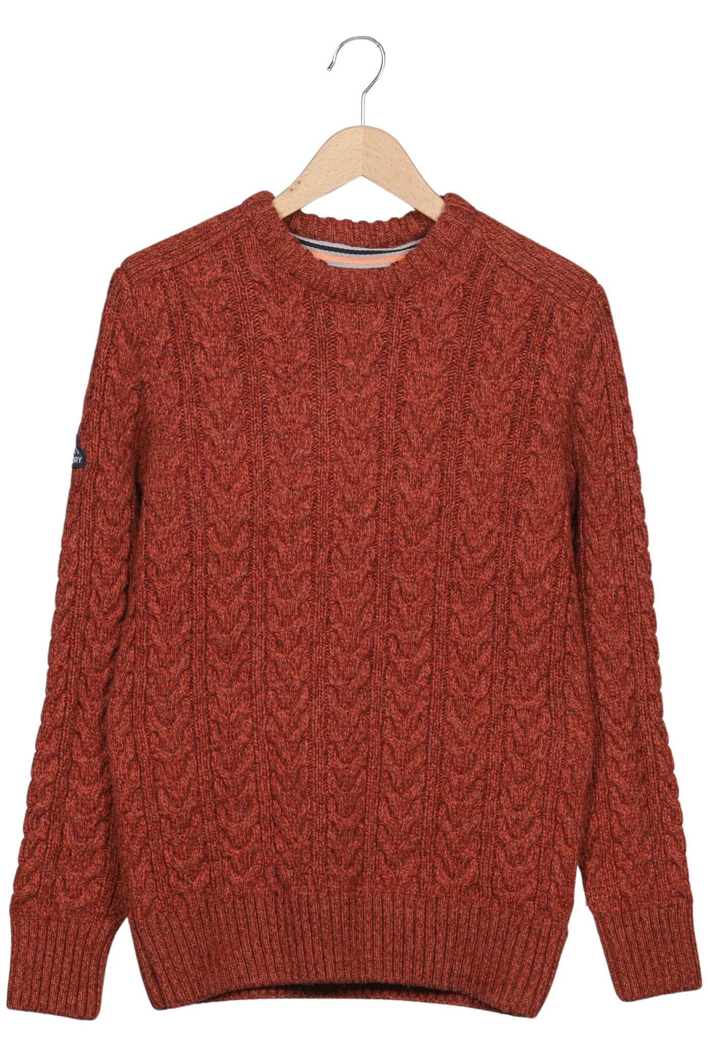 

Superdry Herren Pullover, orange, Gr. 48