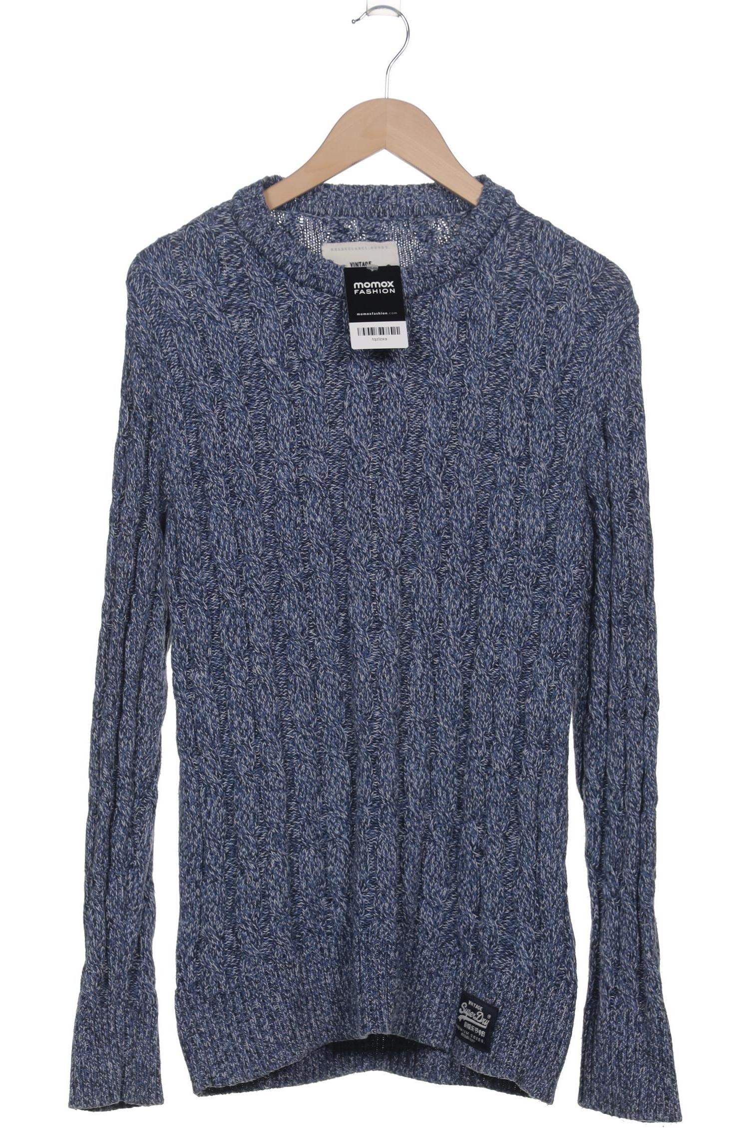 

Superdry Herren Pullover, blau, Gr. 52