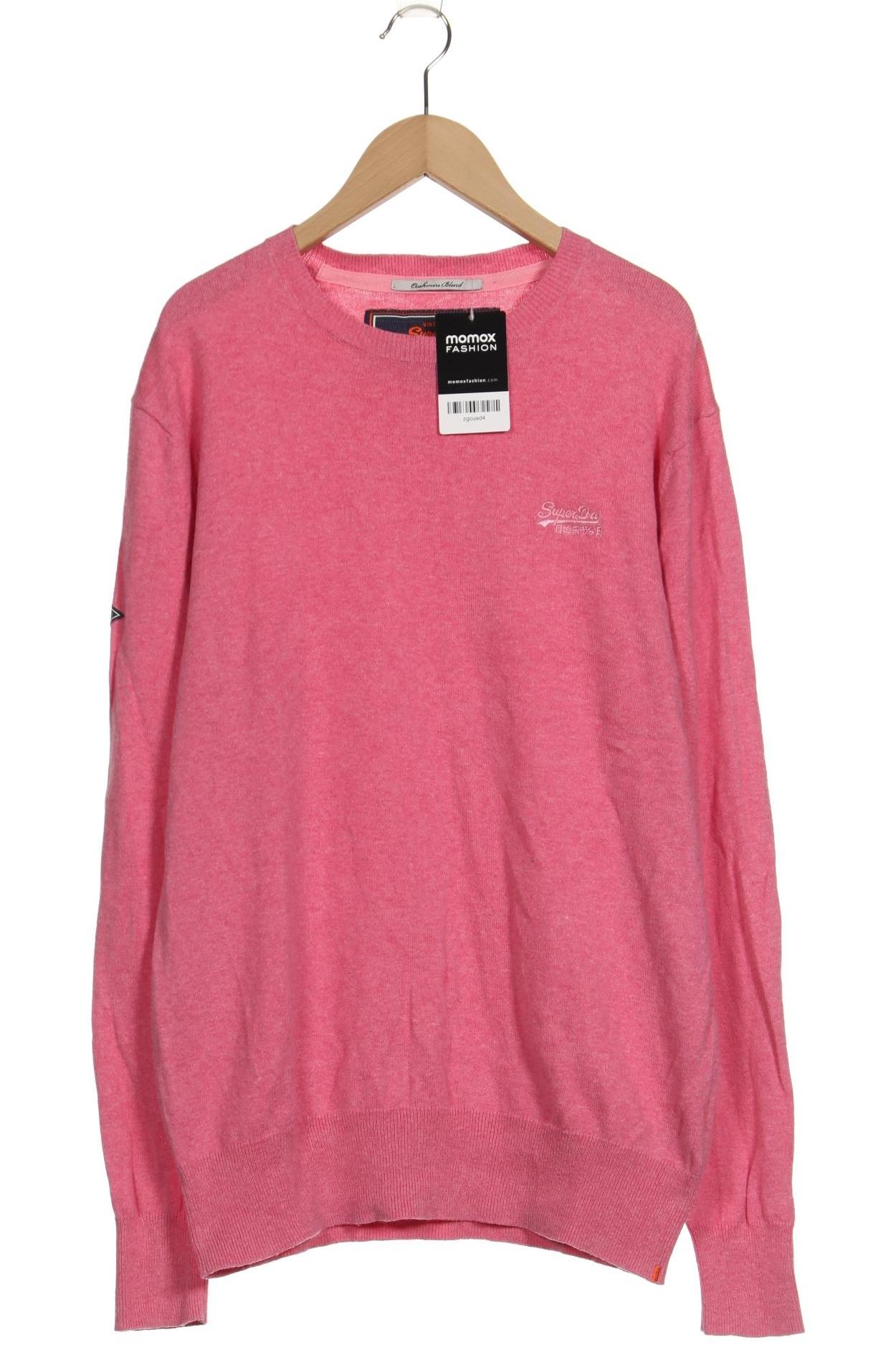 

Superdry Herren Pullover, pink, Gr. 52