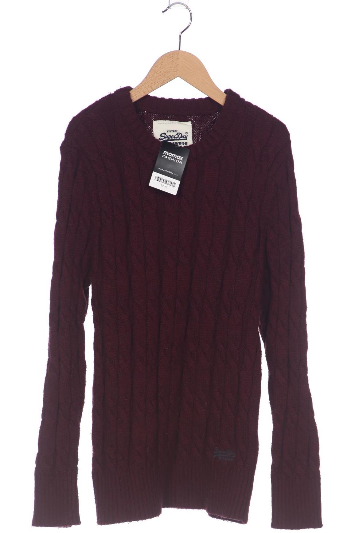 

Superdry Herren Pullover, bordeaux, Gr. 52