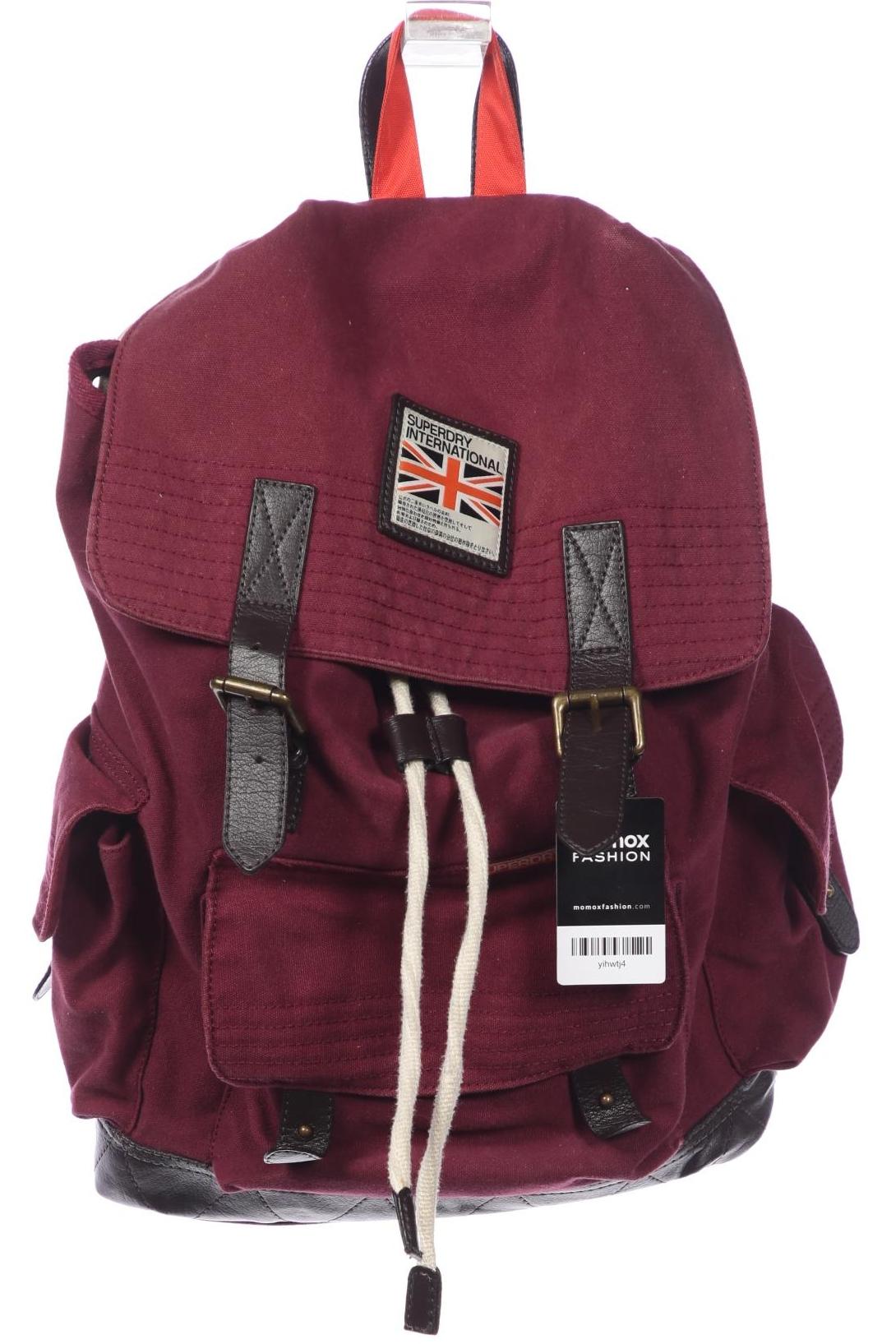 

Superdry Herren Rucksack, bordeaux, Gr.