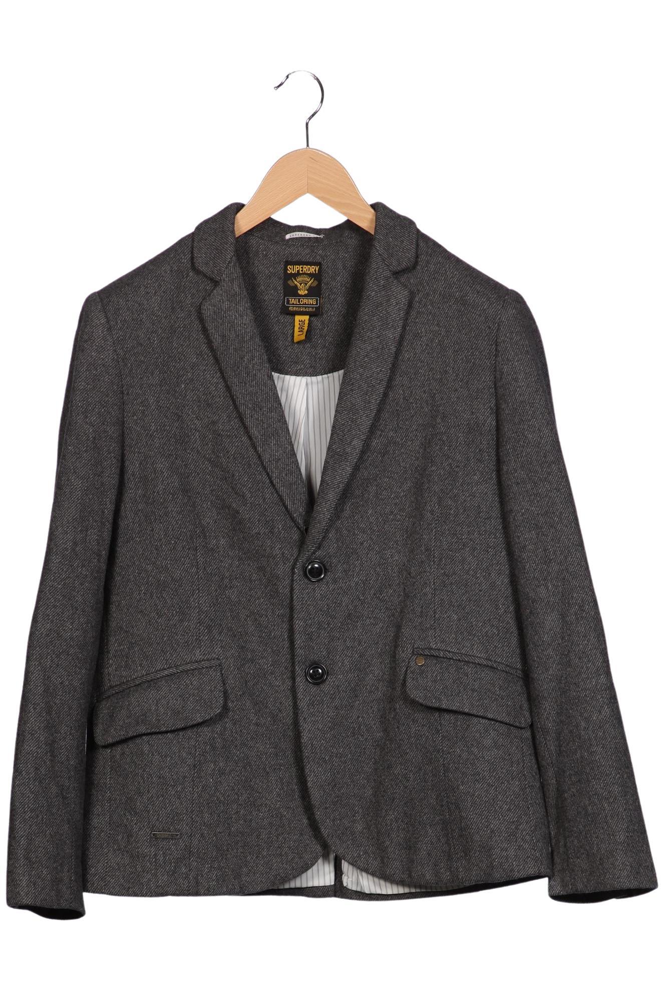 Thumbnail - Superdry Herren Sakko, grau, Gr. 52