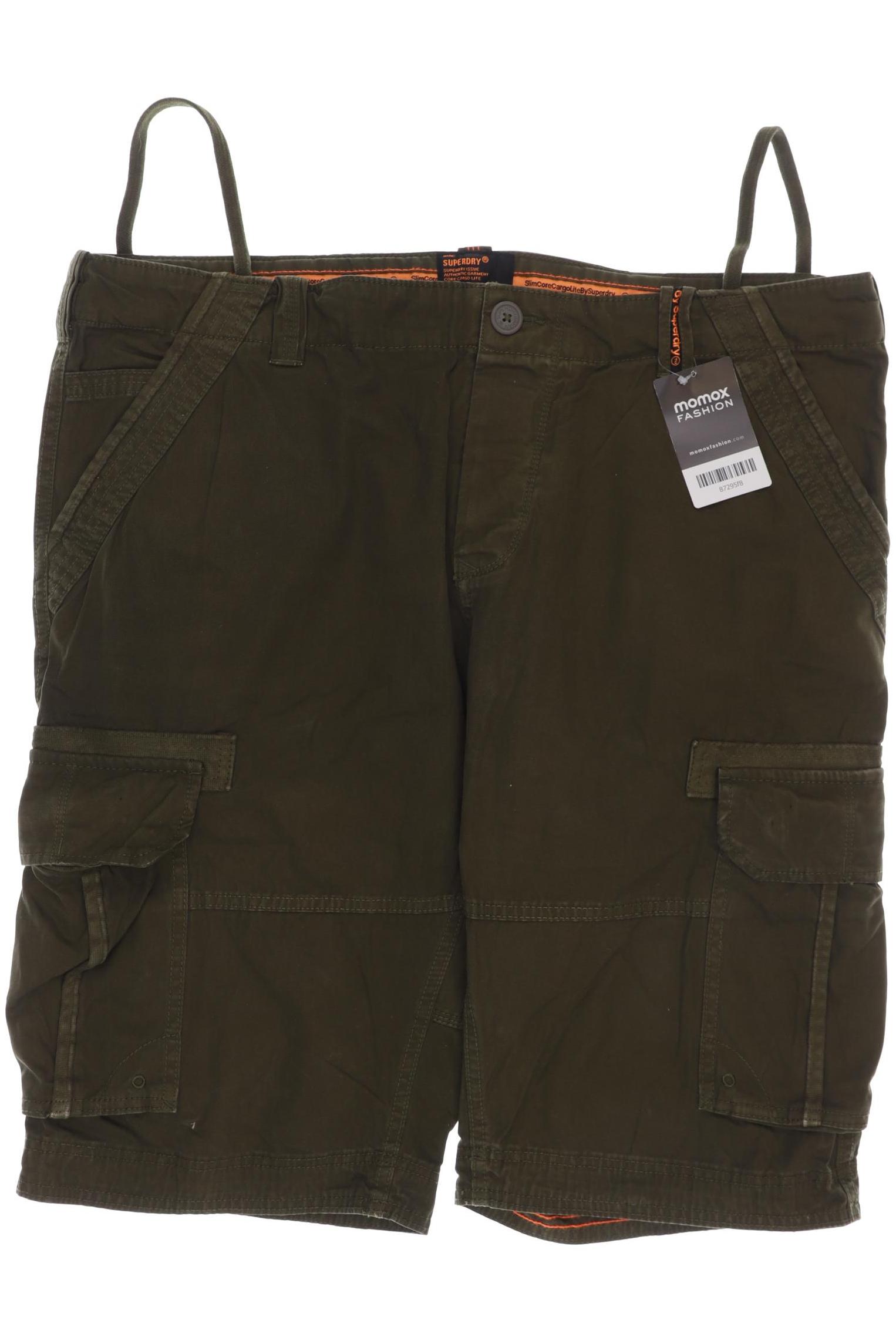 

Superdry Herren Shorts, grün, Gr. 56