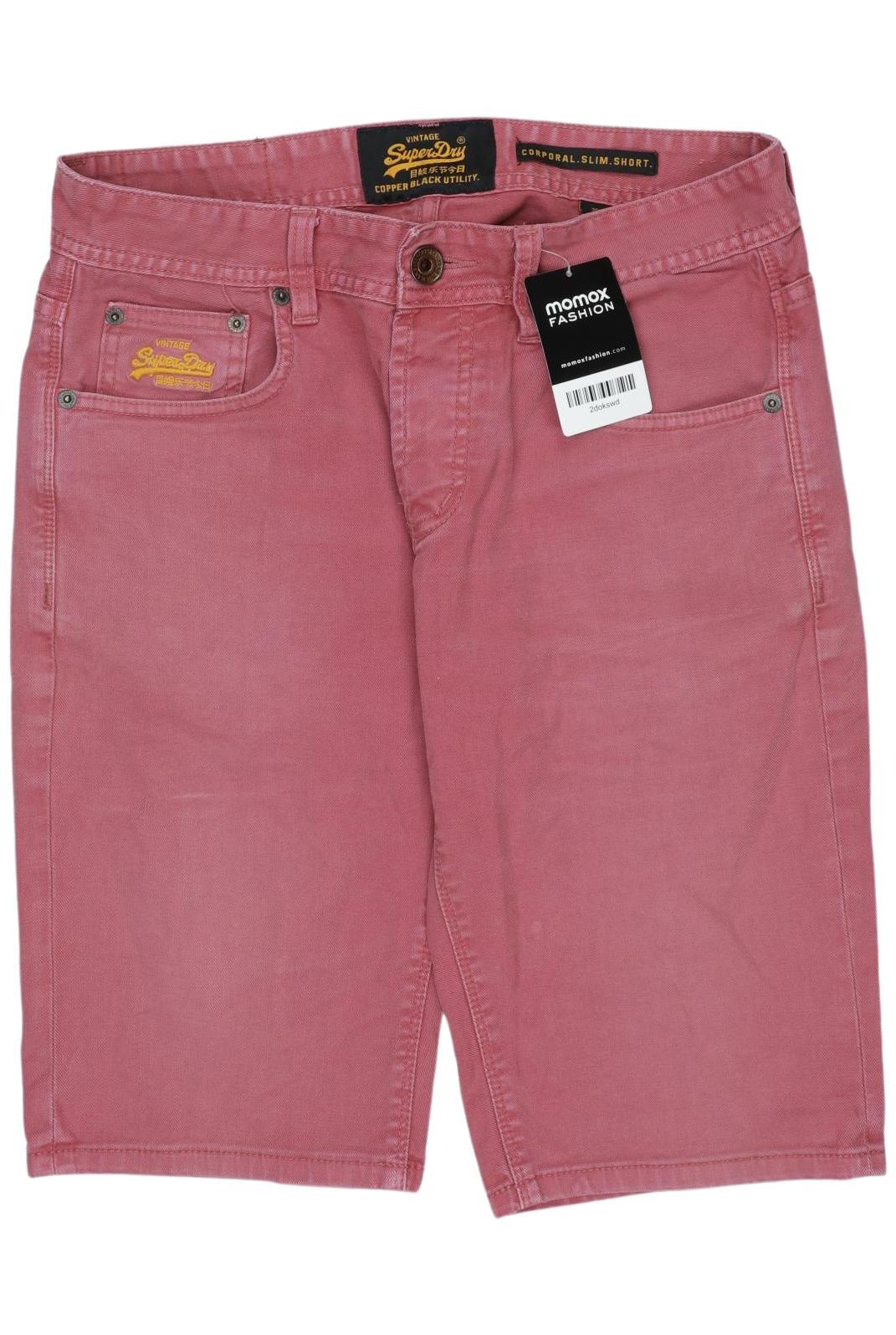 

Superdry Herren Shorts, pink, Gr. 30