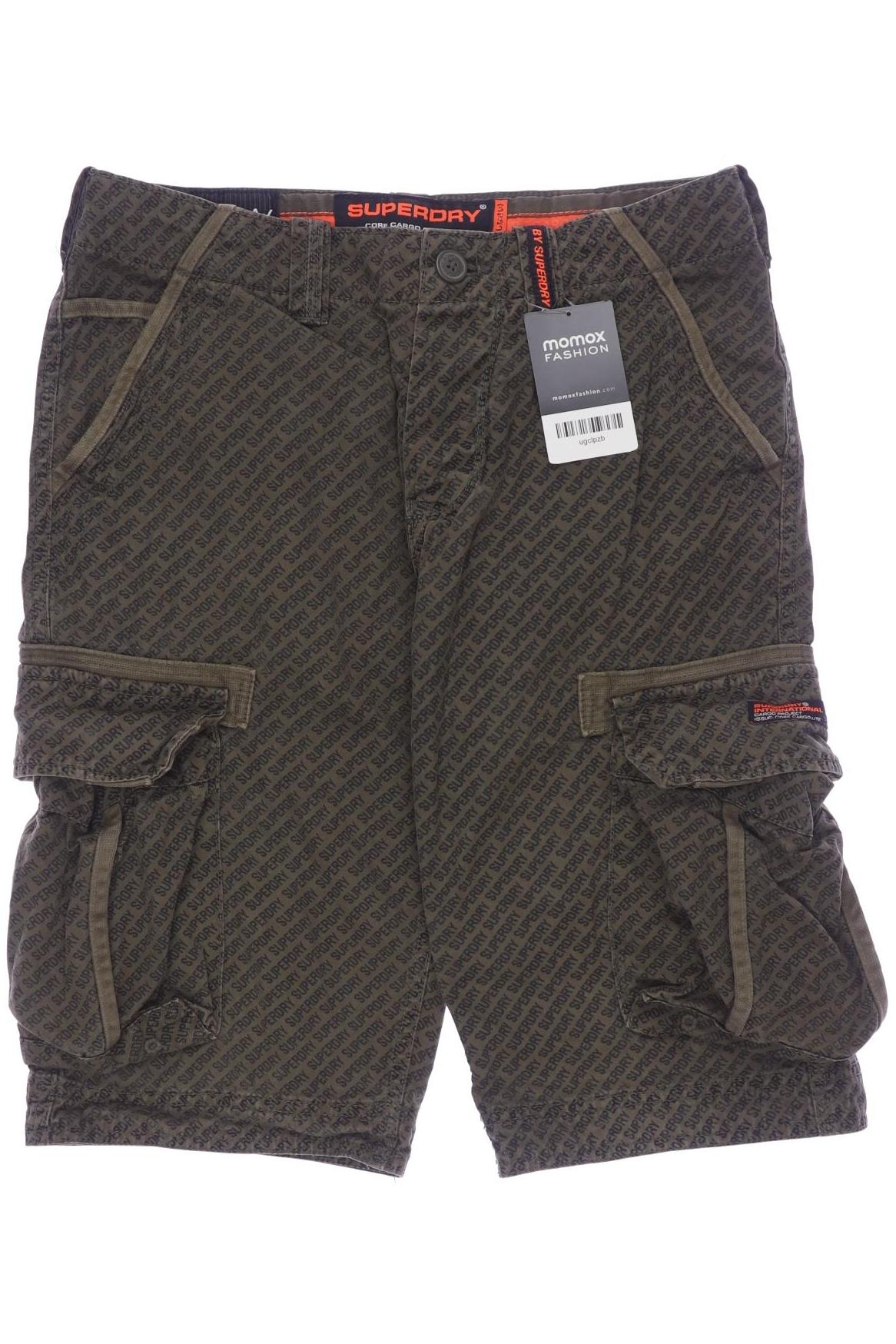 

Superdry Herren Shorts, grün, Gr. 29