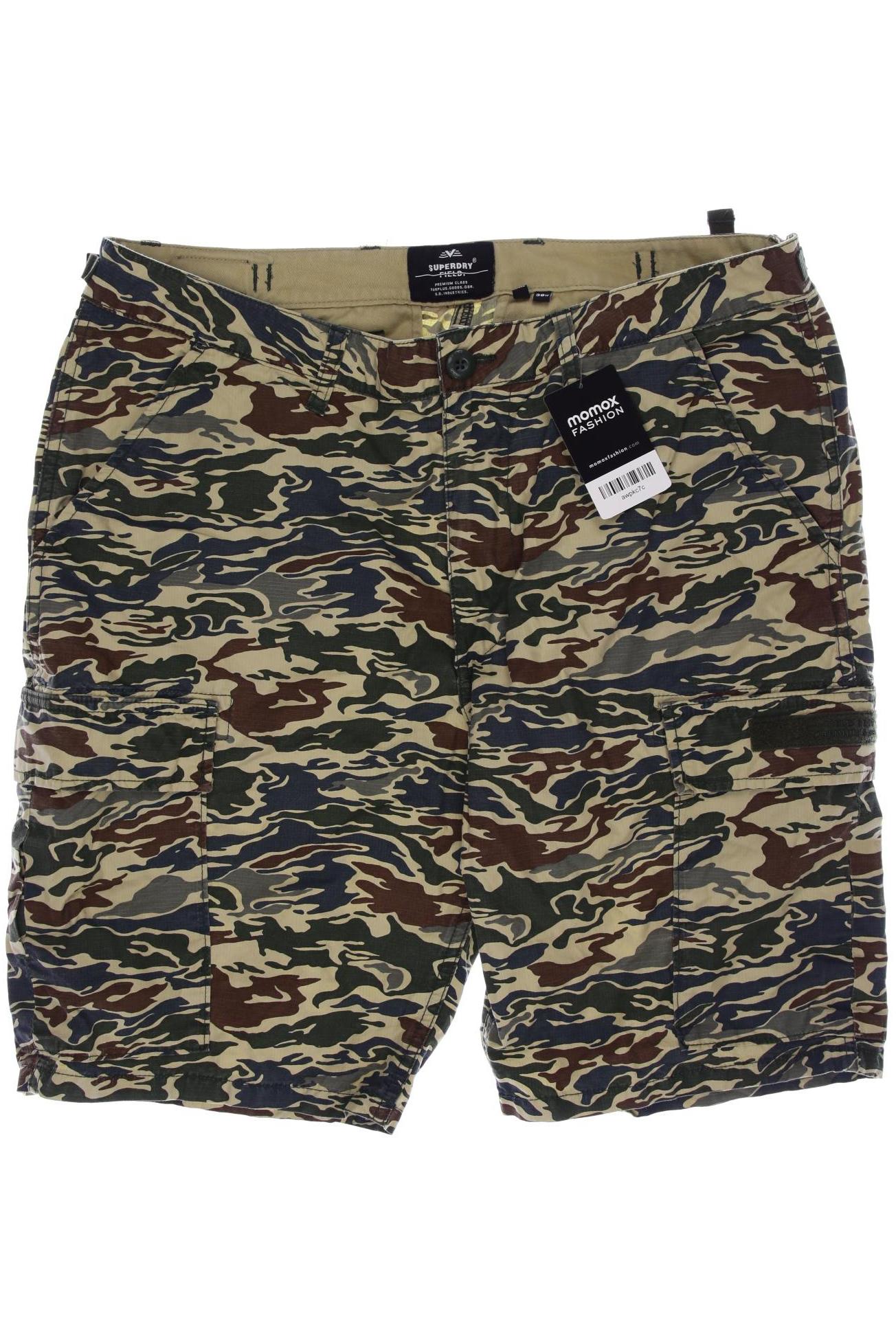 

Superdry Herren Shorts, grün, Gr. 38