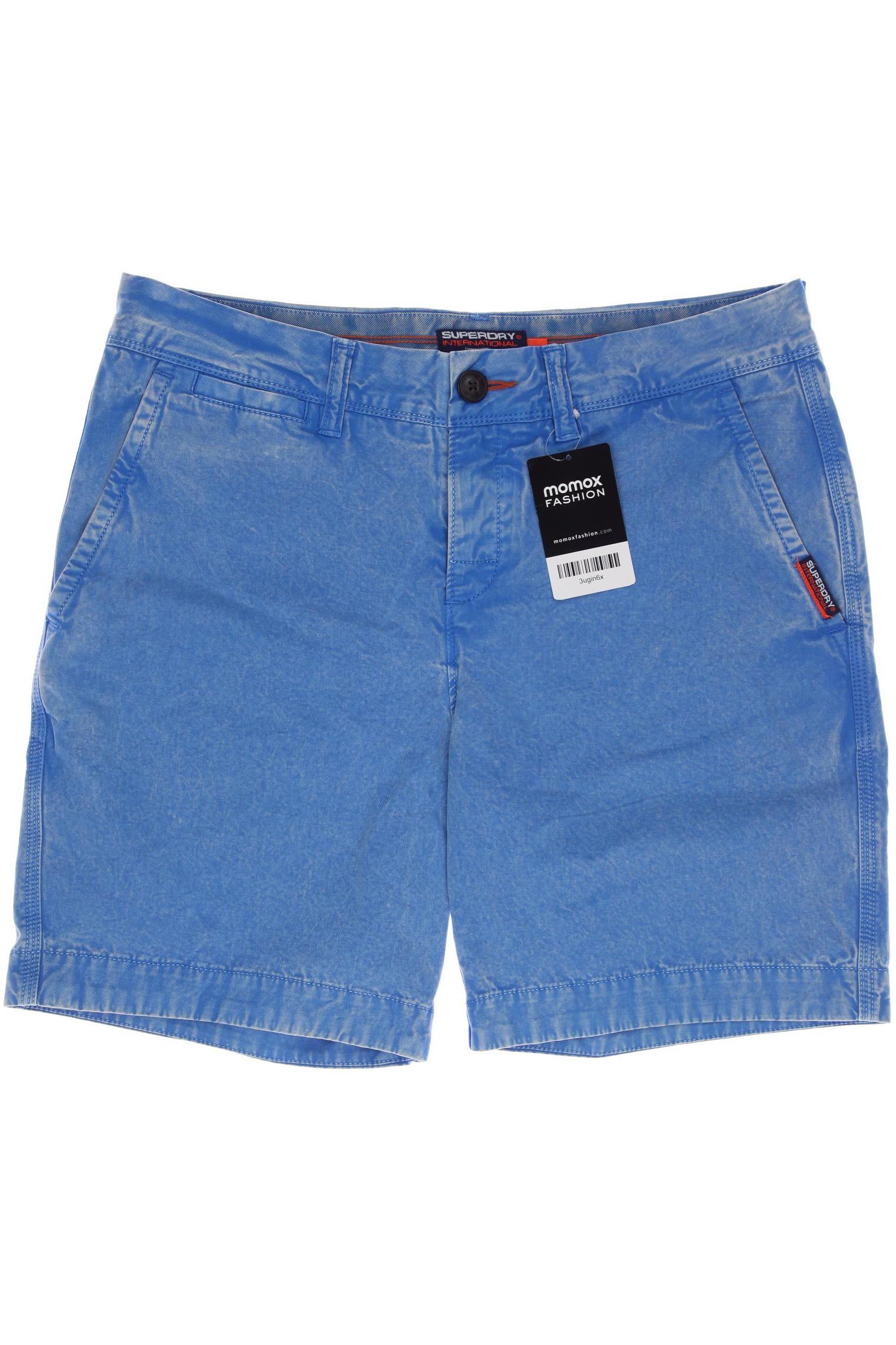

Superdry Herren Shorts, blau, Gr. 30
