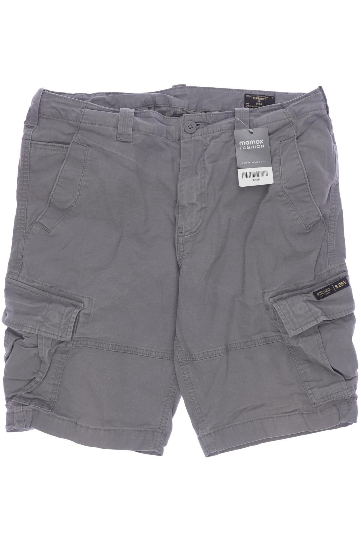 

Superdry Herren Shorts, grau, Gr. 34