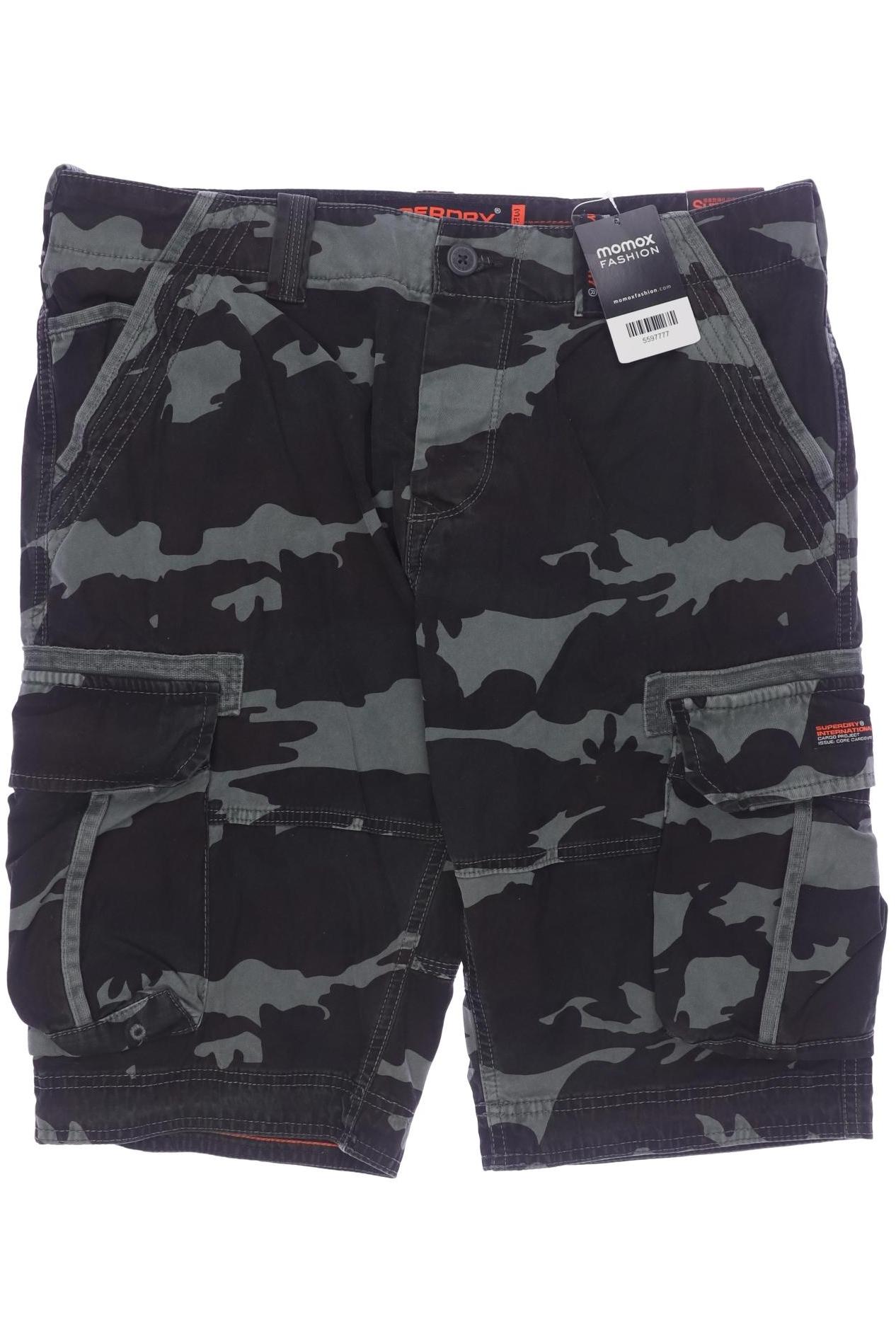 

Superdry Herren Shorts, grün, Gr. 34