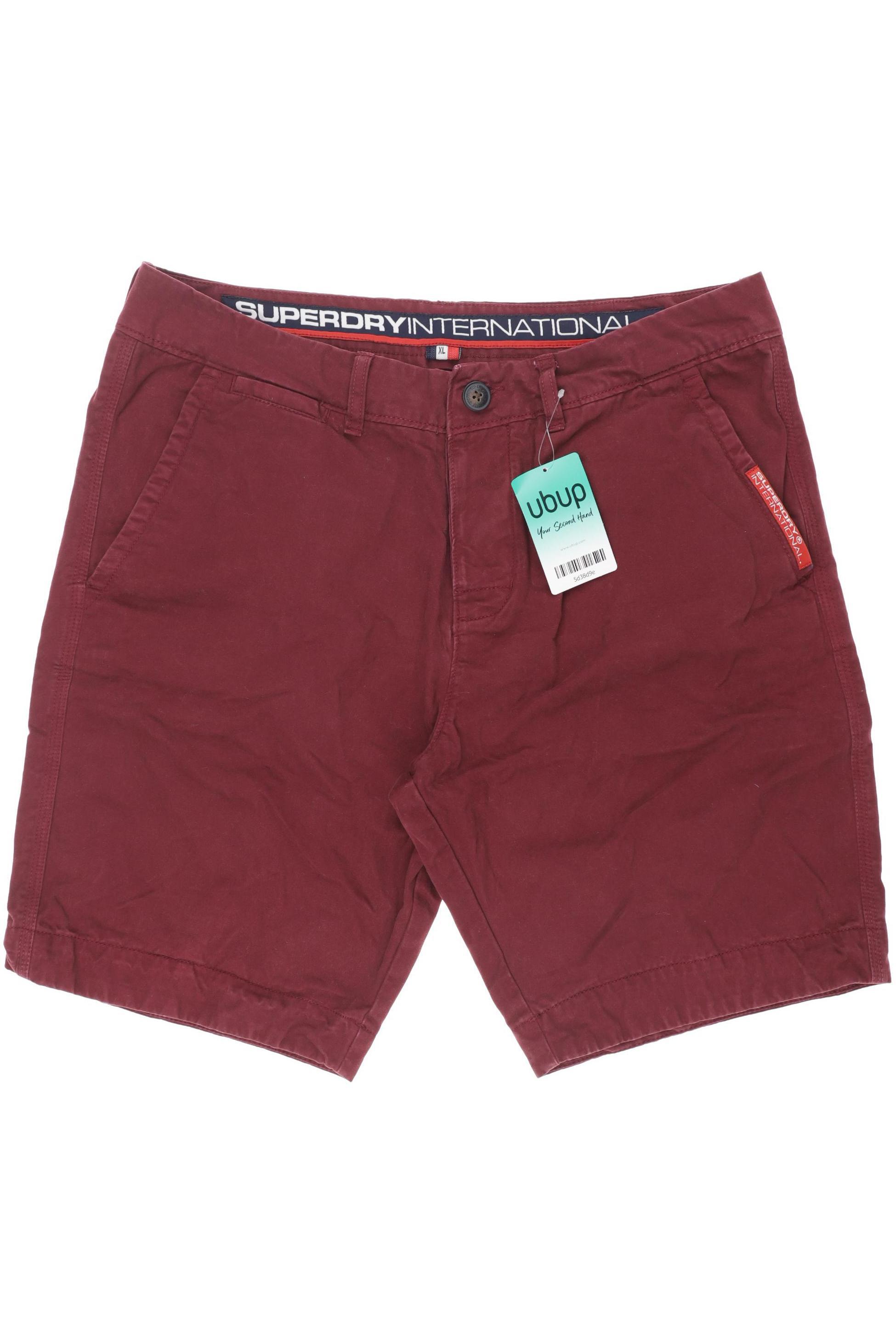 

Superdry Herren Shorts, rot, Gr.
