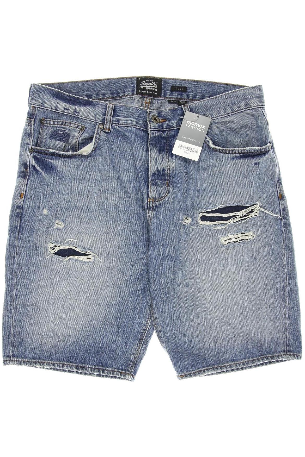 

Superdry Herren Shorts, blau, Gr. 34