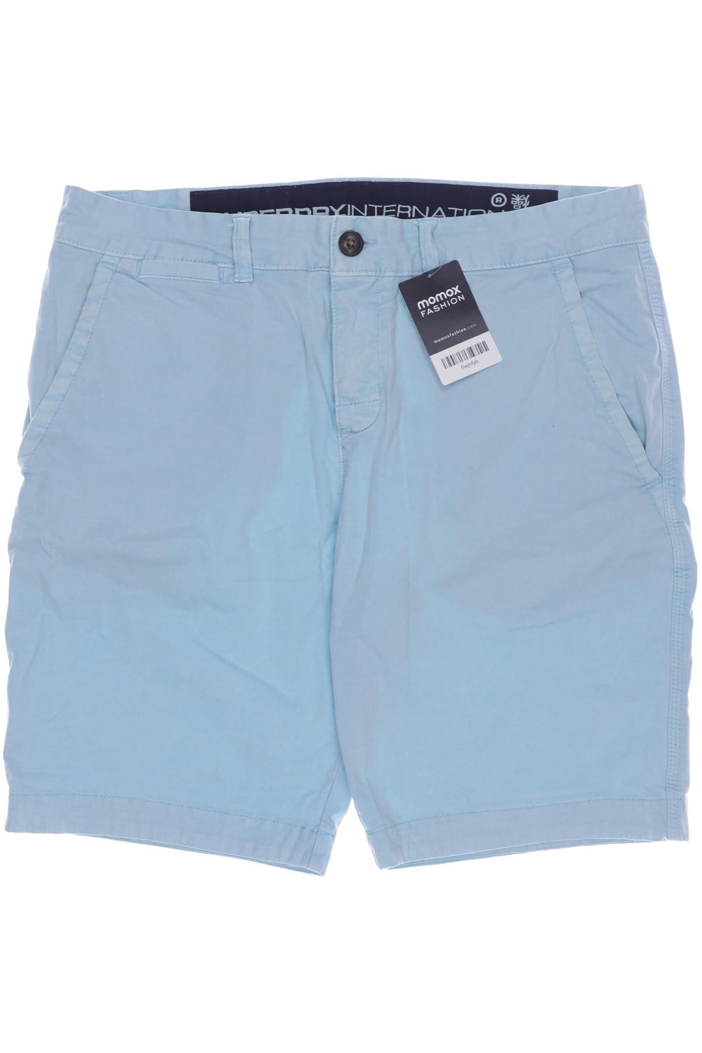 

Superdry Herren Shorts, hellblau