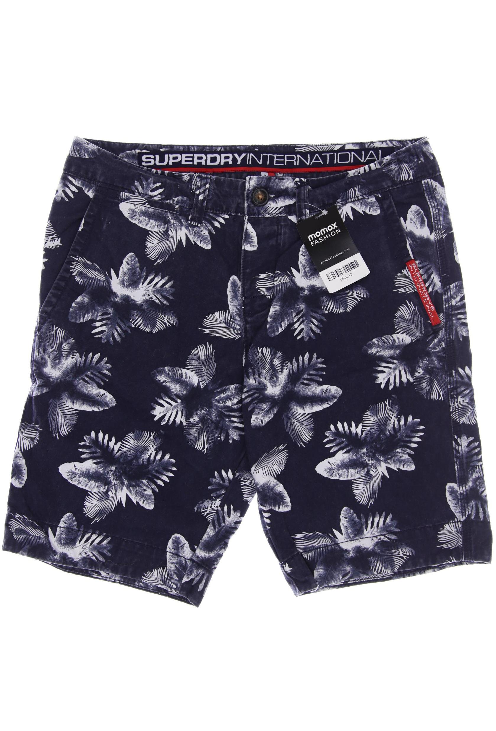 

Superdry Herren Shorts, marineblau